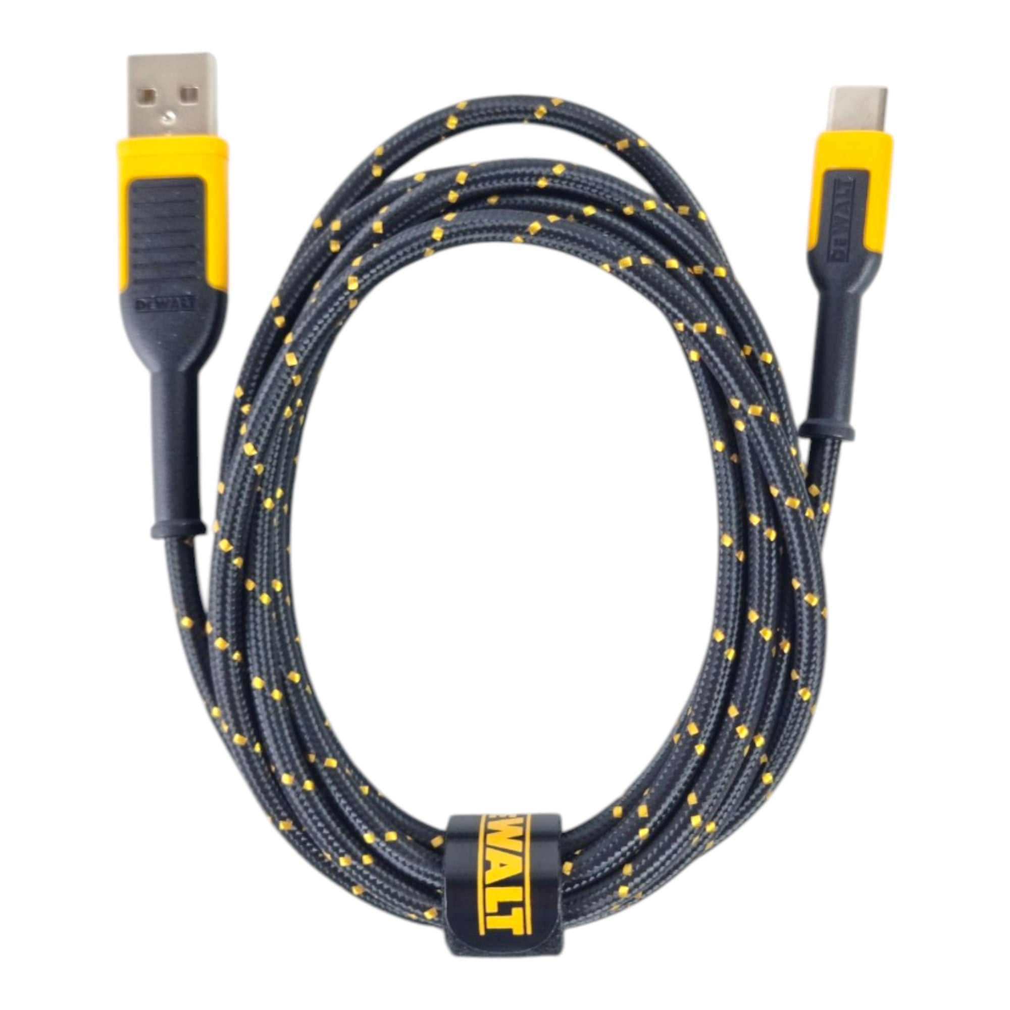 DeWALT DWT1311348 USB A auf USB C Ladekabel 1 8 m verstaerkt robust fuer Baustelle und Werkstatt 1 - toolbrothers