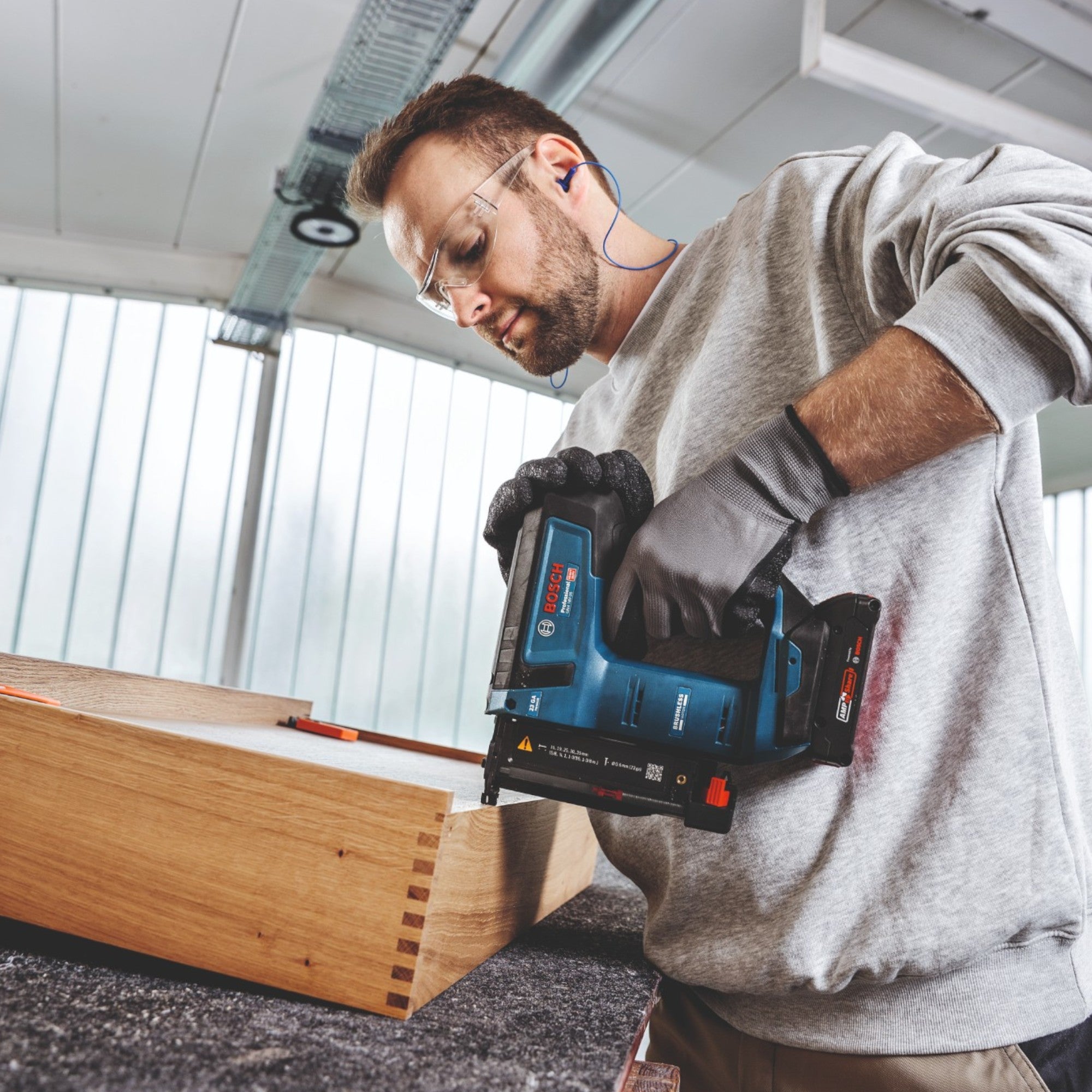 Bosch GNH 18V 35 Akku Holznagler 18 V 0 6 x 15 35 mm Brushless 0601482700 Solo ohne Akku ohne Ladegeraet 3 - toolbrothers