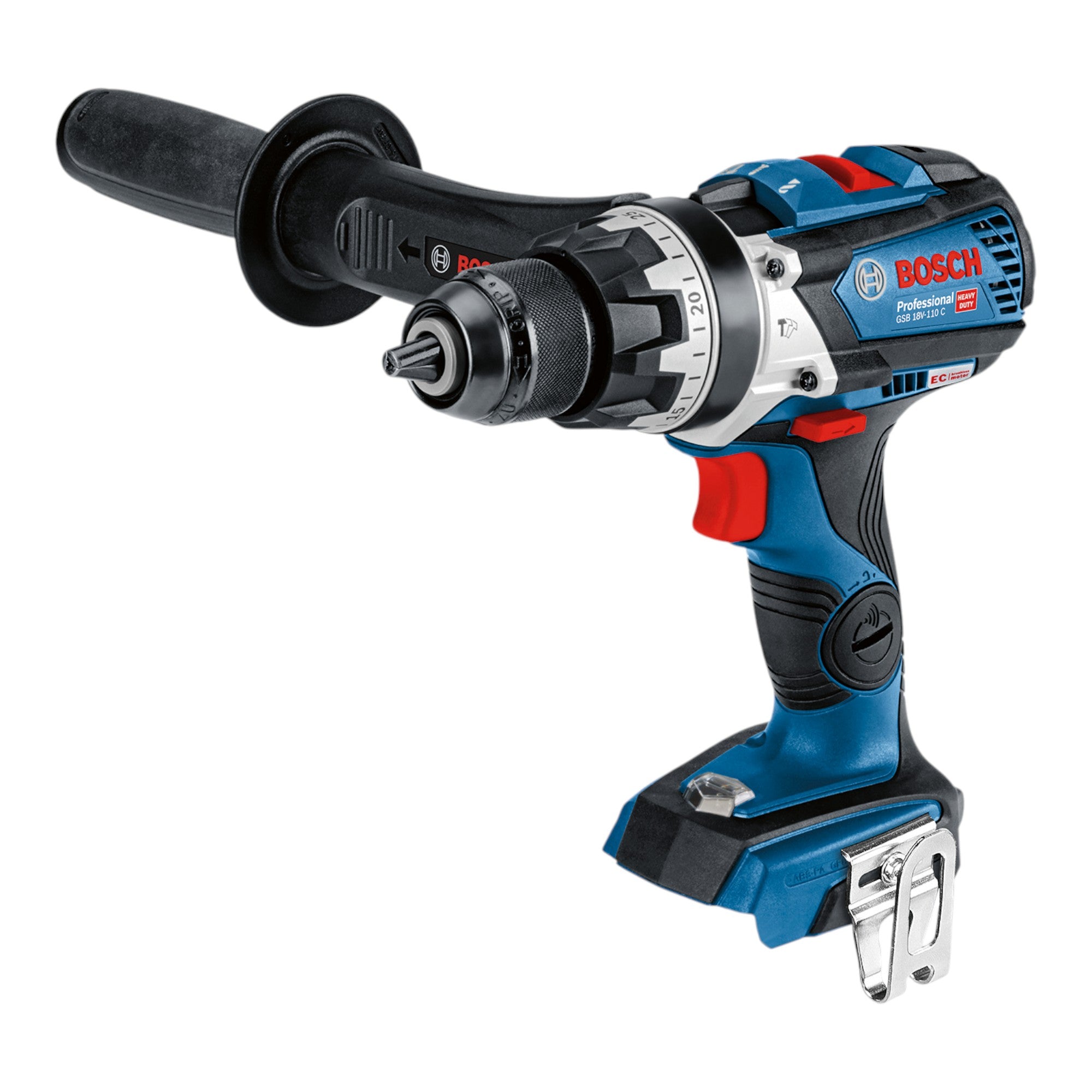Bosch GSB 18V 110 C Professional Akku Schlagbohrschrauber 18 V 110 Nm Brushless 2x Akku 4 0 Ah Ladegeraet 1 - toolbrothers