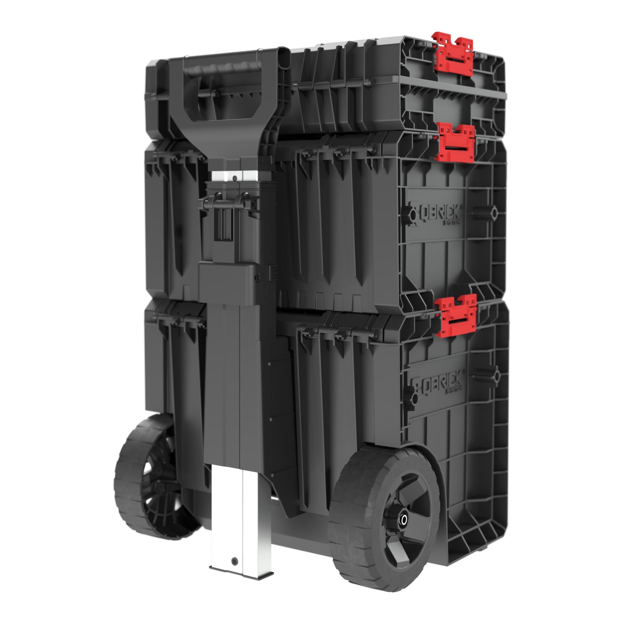 Qbrick System PRO Set 1 Werkzeug Koffer Set 3 tlg PRO Cart PRO Toolbox PRO Toolcase 705 x 450 x 390 mm 1 - toolbrothers