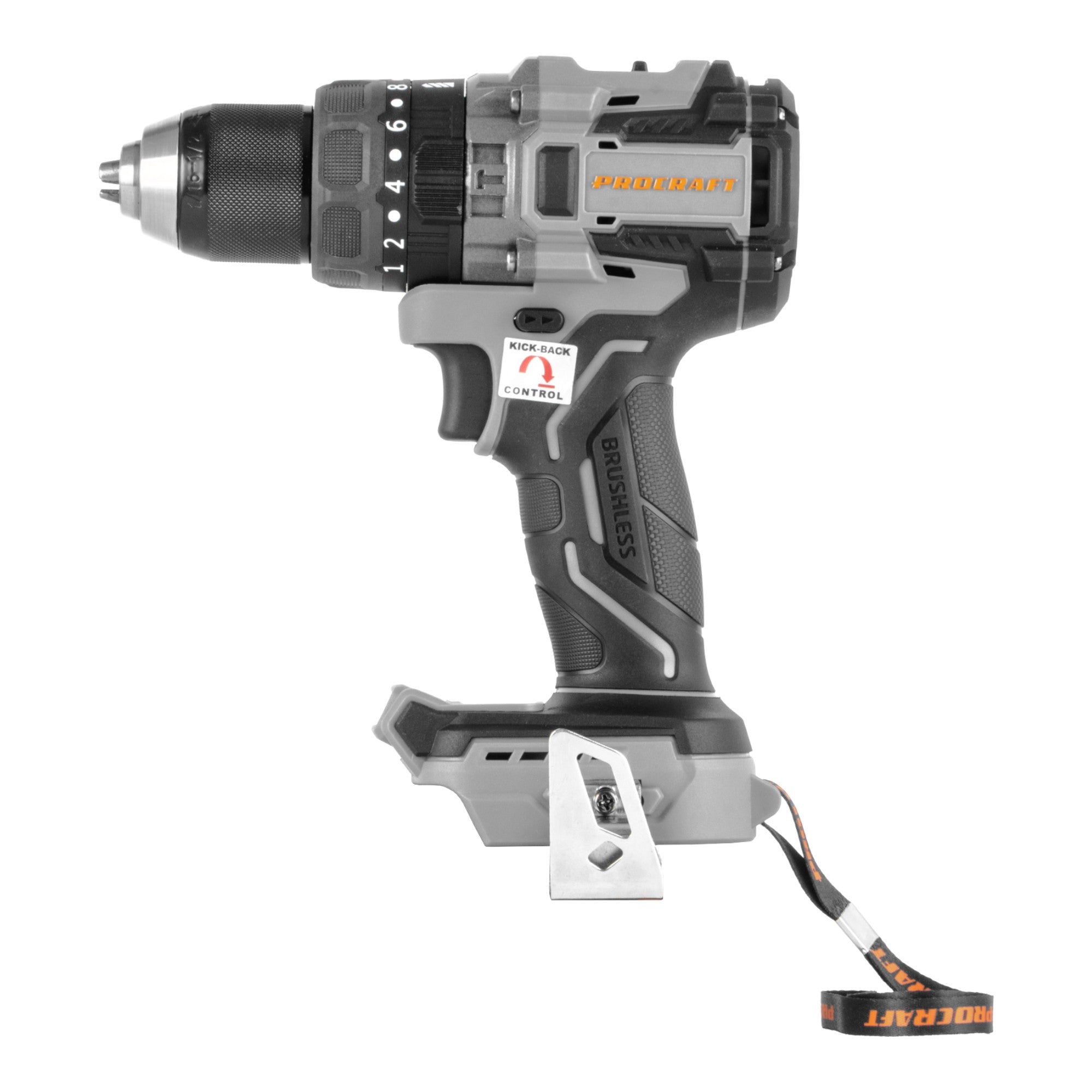 Procraft Industrial CD20B BB Akku Schlagbohrschrauber 20 V 150 Nm Brushless 1x Akku 2 0 Ah Ladegeraet RHINO Toolcase 1 - toolbrothers