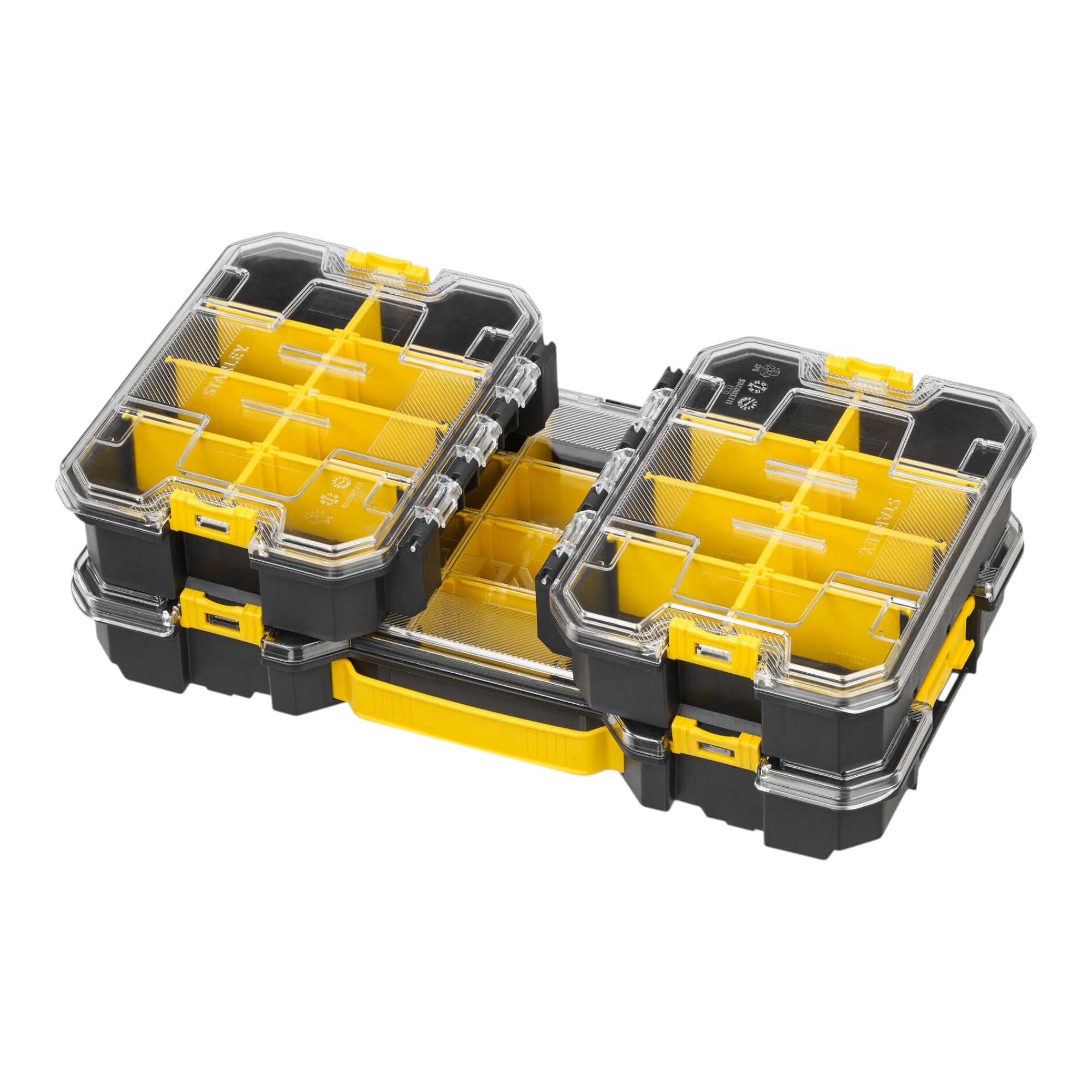 Stanley Fatmax PRO STACK Organizer Set 3 teilig 450 x 225 x 140 mm modular FMST61150 1  3 - toolbrothers