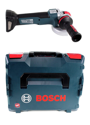 Bosch GWX 18V-10 C Akku Winkelschleifer 18V 125mm brushless X-LOCK + 2x Akku 3,0Ah + Ladegerät + 2x Diamant Trennscheiben X-LOCK 125x22,23mm + L-BOXX - Toolbrothers