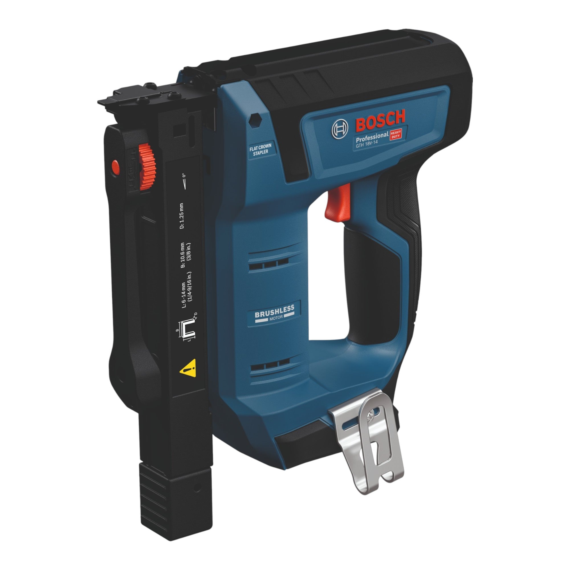 Bosch GTH 18V 14 Akku Holzklammerer 18 V 10 6 x 6 14 mm Brushless 1x Akku 5 0 Ah Ladegeraet 1 - toolbrothers