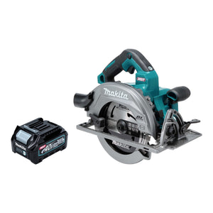 Scie circulaire sans fil Makita HS 003 GD1 40 V max. 190 mm sans balais + 1 batterie 2,5 Ah - sans chargeur