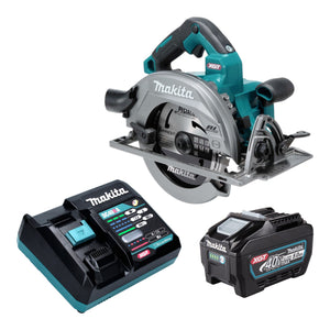 Scie circulaire sans fil Makita HS 003 GT101 40 V max. 190 mm sans balais + 1 batterie 5,0 Ah + chargeur