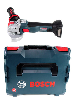 Bosch GWX 18V-10 C Akku Winkelschleifer 18V 125mm brushless X-LOCK + 2x Akku 3,0Ah + Ladegerät + 25x Trennscheiben X-LOCK 125x22,23mm Expert Inox & Metal + L-BOXX - Toolbrothers