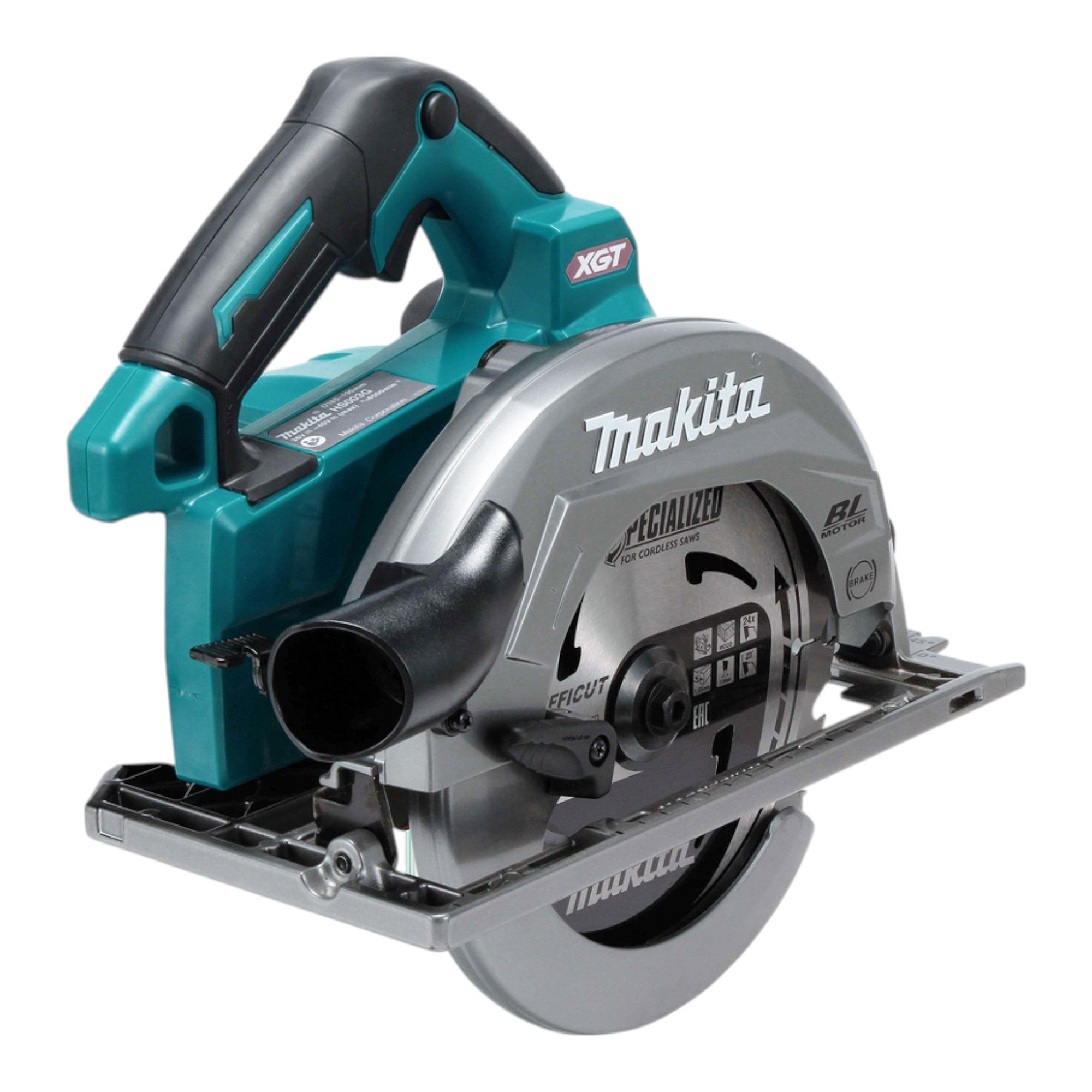 Makita HS 003 GD101 Akku Handkreissaege 40 V max 190 mm Brushless 1x Akku 2 5 Ah Ladegeraet Makpac 4 - toolbrothers