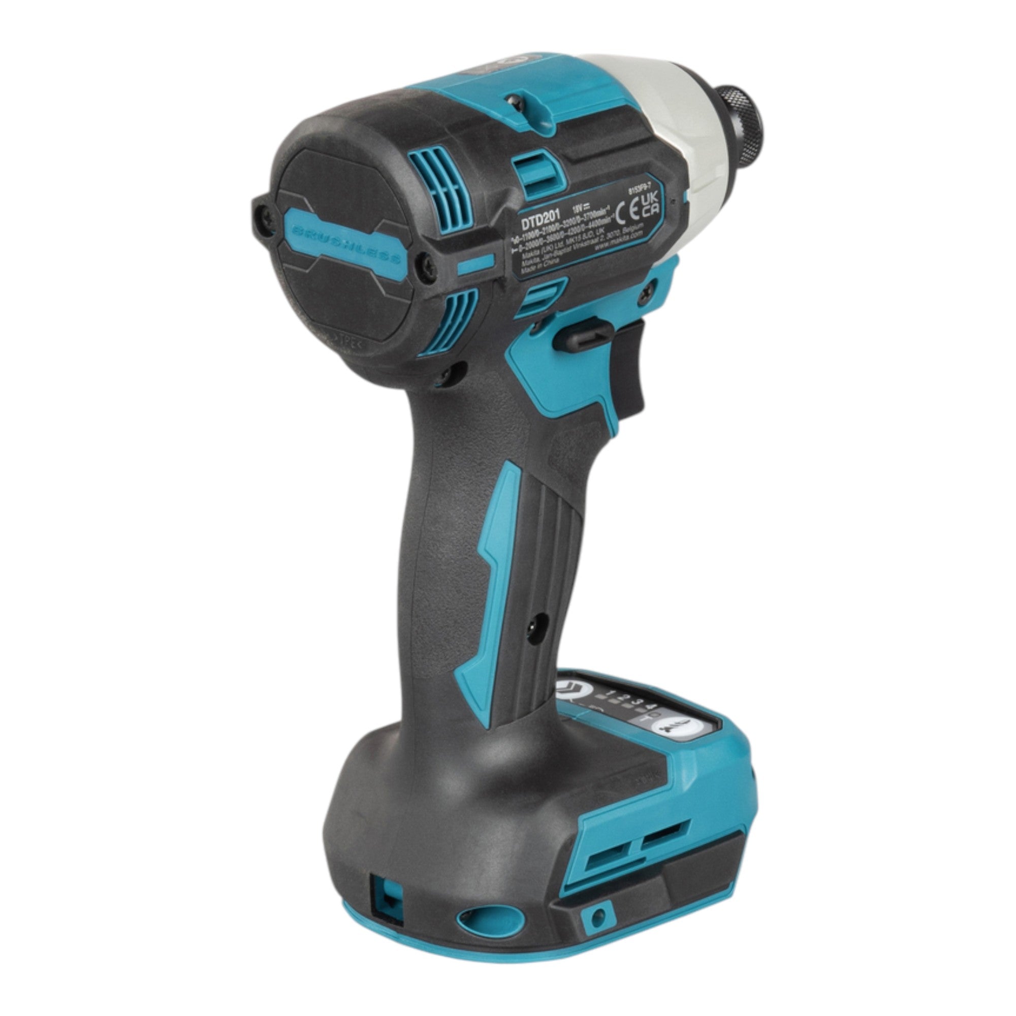 Makita DTD 201 SFJ Akku Schlagschrauber 18 V 210 Nm Brushless 2x Akku 3 0 Ah Ladegeraet Makpac 4 - toolbrothers