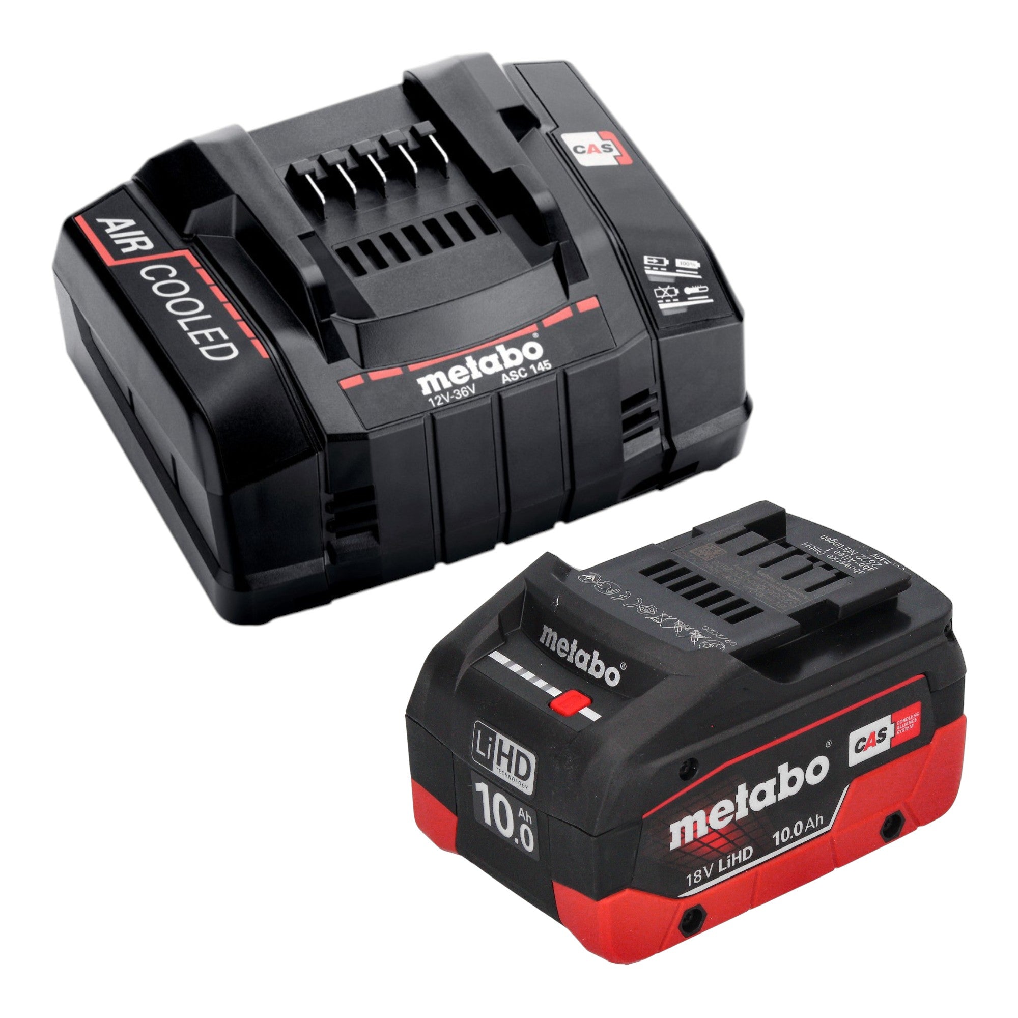Metabo W 18 7 125 Akku Winkelschleifer 18 V 125 mm 1x LiHD Akku 10 0 Ah Ladegeraet 2 - toolbrothers