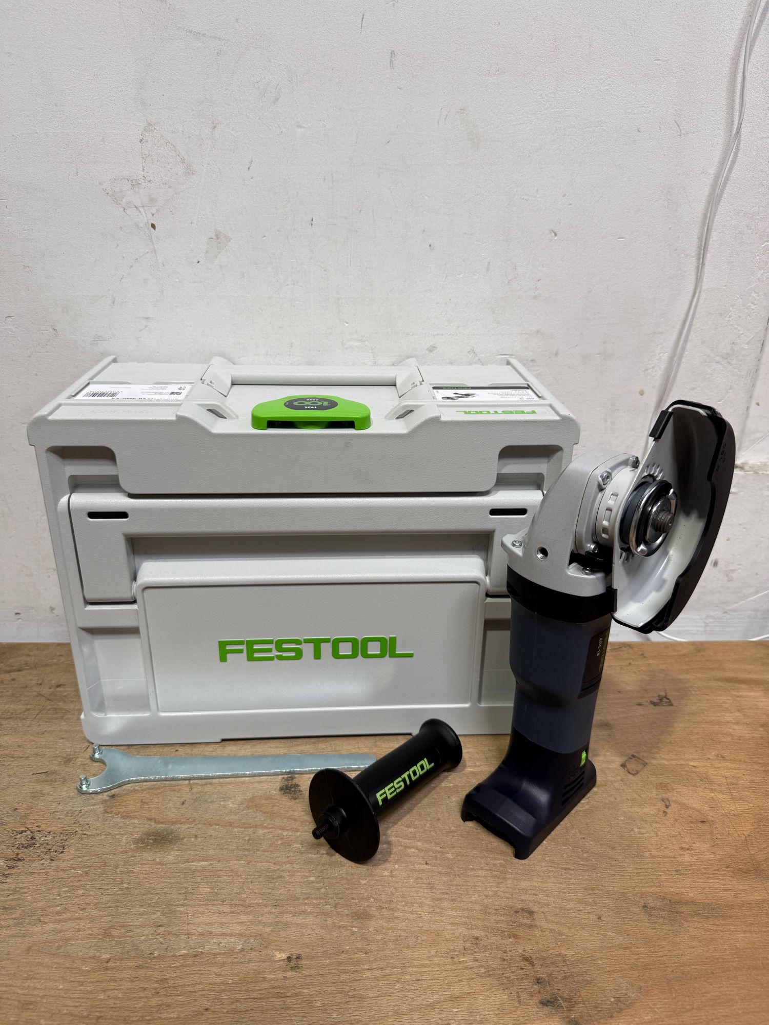 Festool AGC 18 125 EB Basic Akku Winkelschleifer 18 V 125 mm Brushless 578367 Systainer ohne Akku ohne Ladegeraet Leicht Gebraucht 2 - toolbrothers