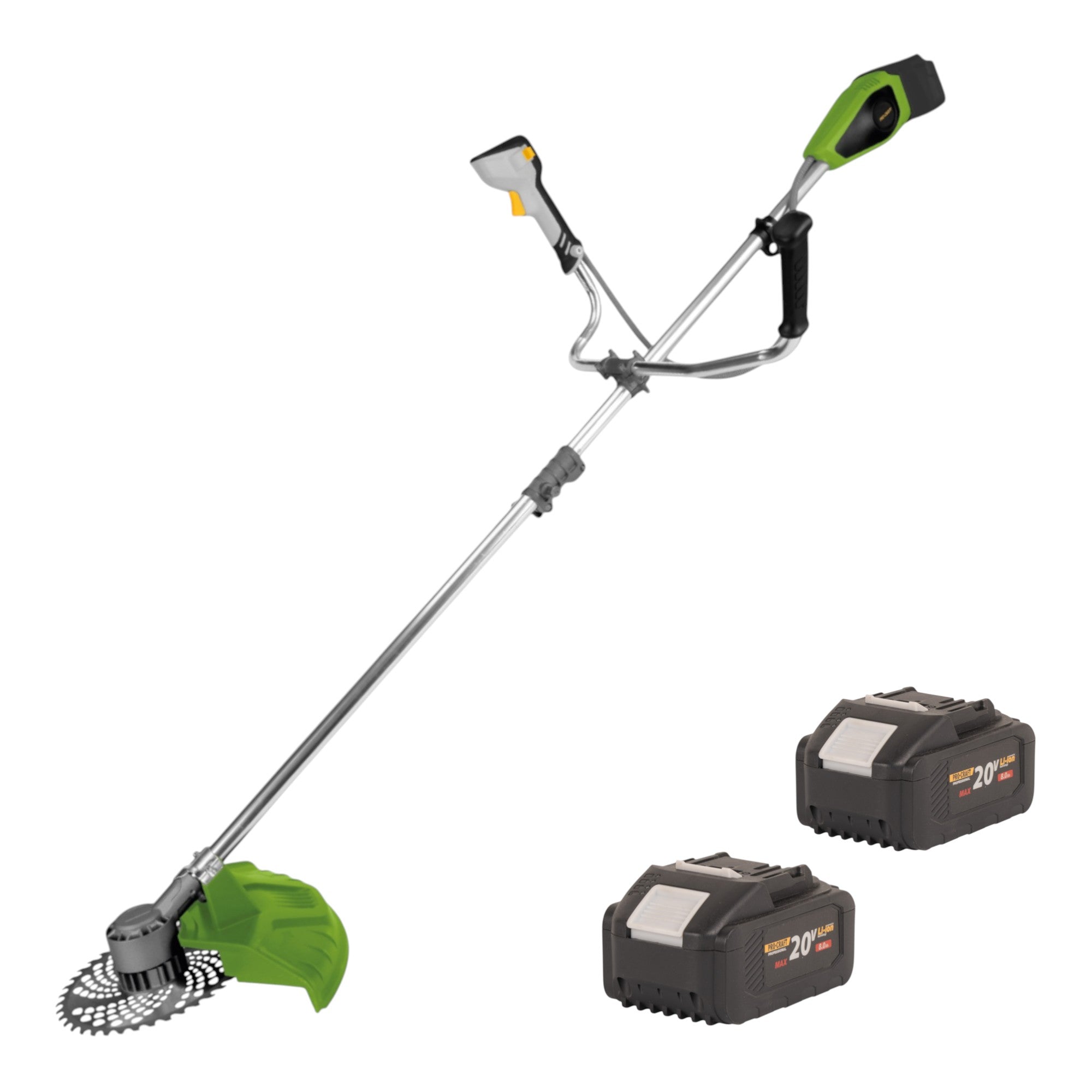 Procraft PTA 41 BB Akku Freischneider 40 V 2x 20 V 420 mm Brushless 2x Akku 8 0 Ah ohne Ladegeraet 0 - toolbrothers