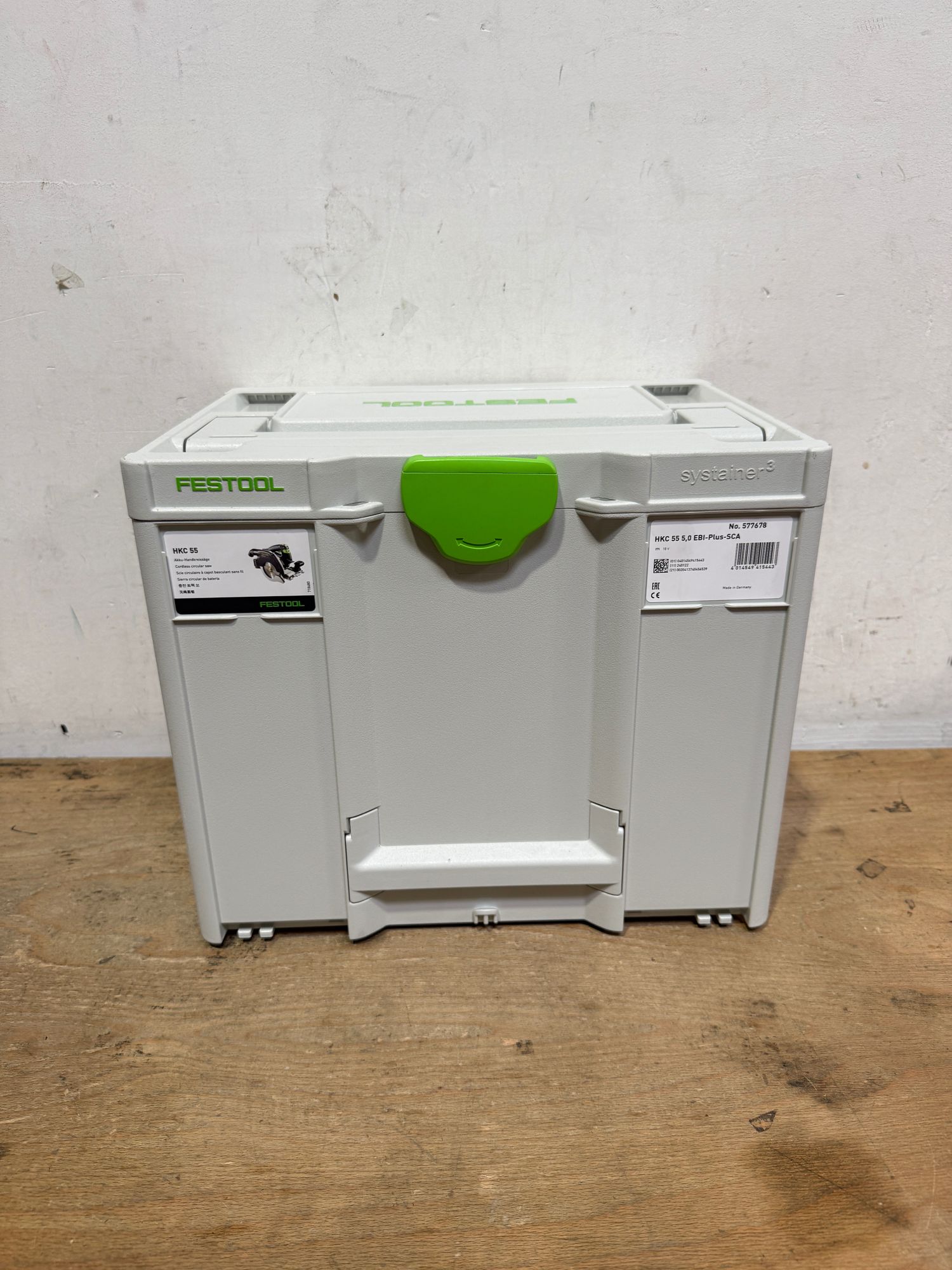 Festool HKC 55 EB Basic Akku Handkreissaege 18 V 160 mm Brushless 576163 Systainer ohne Akku ohne Ladegeraet Nachfolger von 201358 Leicht Gebraucht 2 - toolbrothers