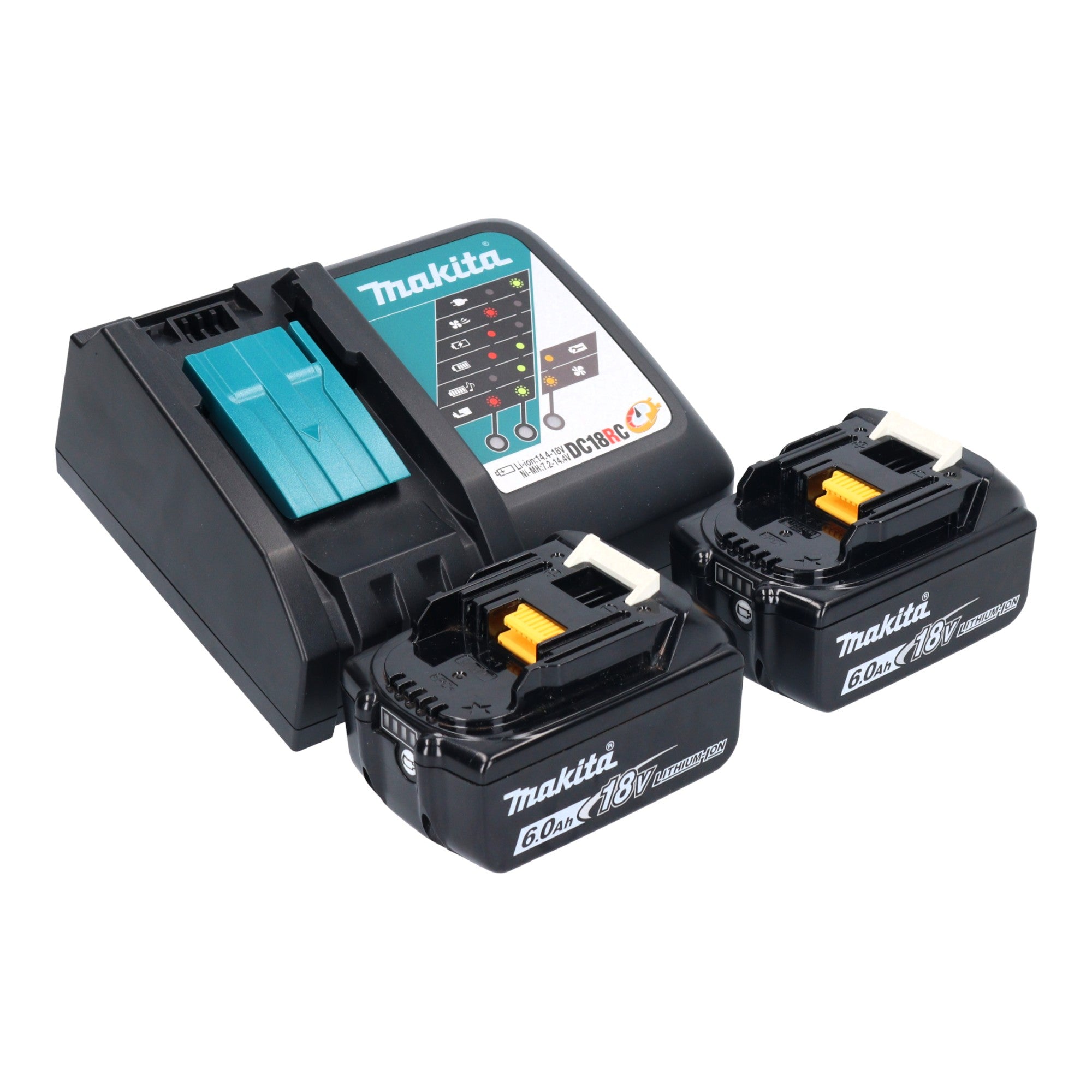 Makita DHP 483 RGE Akku Schlagbohrschrauber 18 V 40 Nm Brushless 2x Akku 6 0 Ah Ladegeraet Koffer 4 - toolbrothers