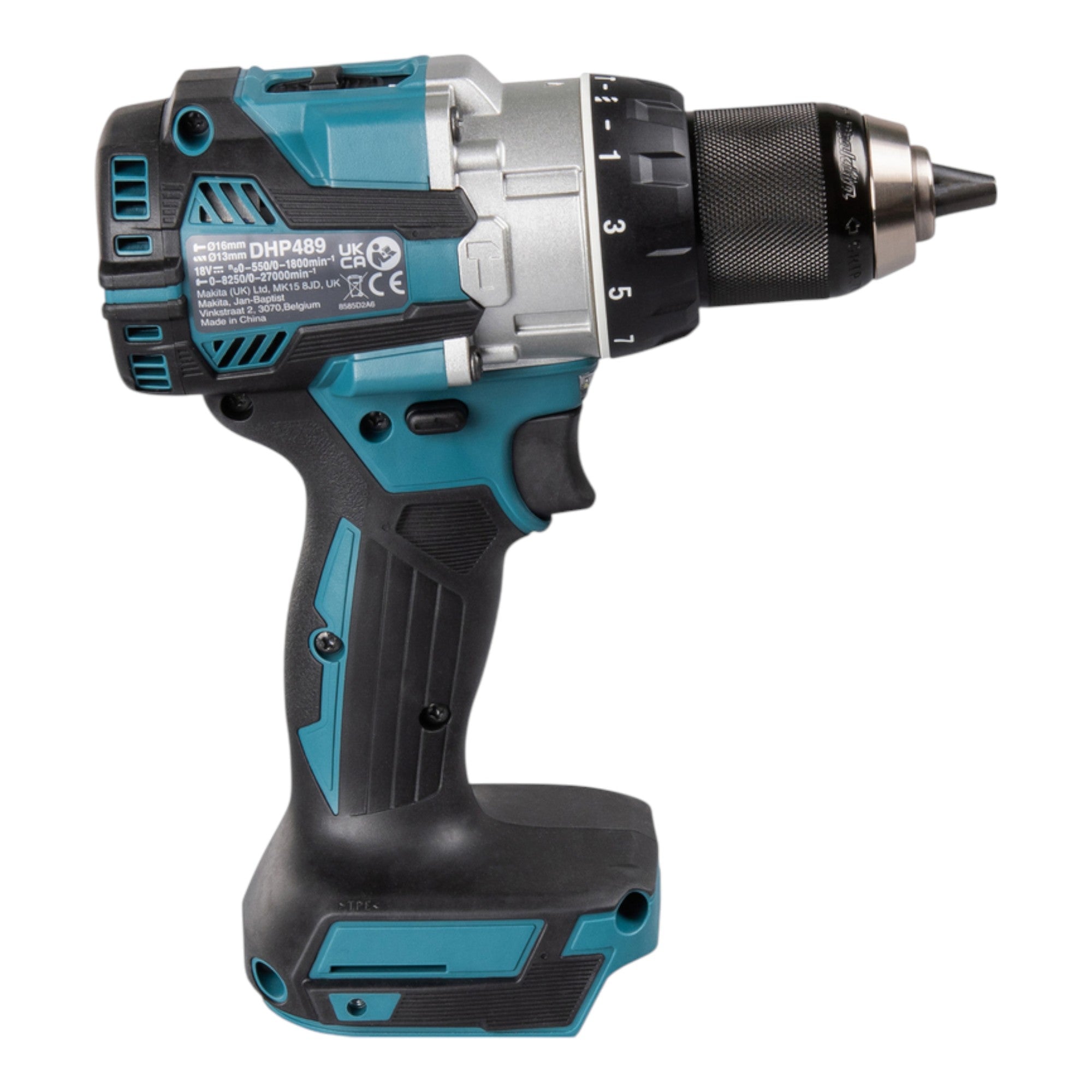 Makita DHP 489 ZE Akku Schlagbohrschrauber 18 V 73 Nm Brushless Koffer ohne Akku ohne Ladegeraet 4 - toolbrothers
