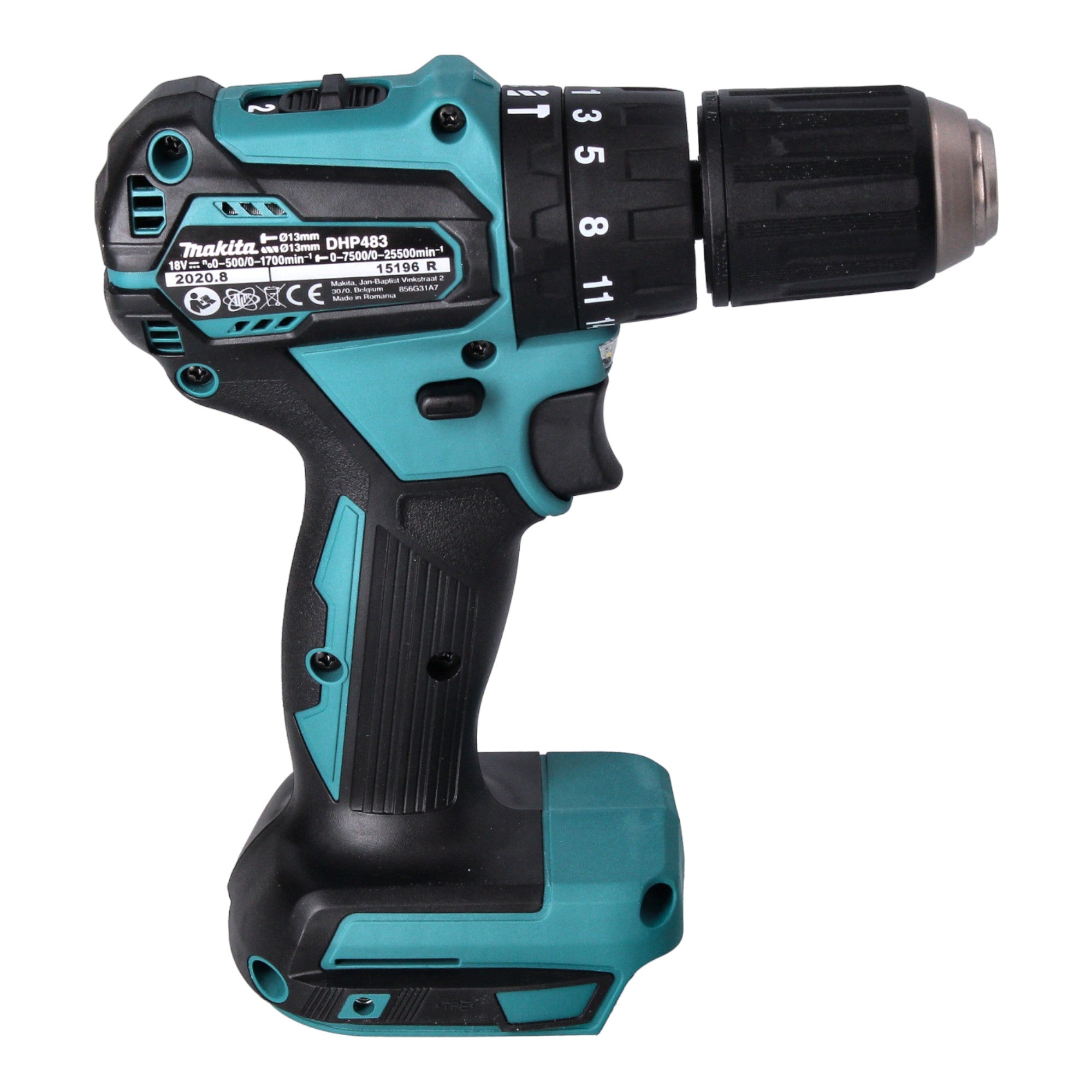 Makita DHP 483 ZK Akku Schlagbohrschrauber 18 V 40 Nm Brushless Koffer ohne Akku ohne Ladegeraet 4 - toolbrothers