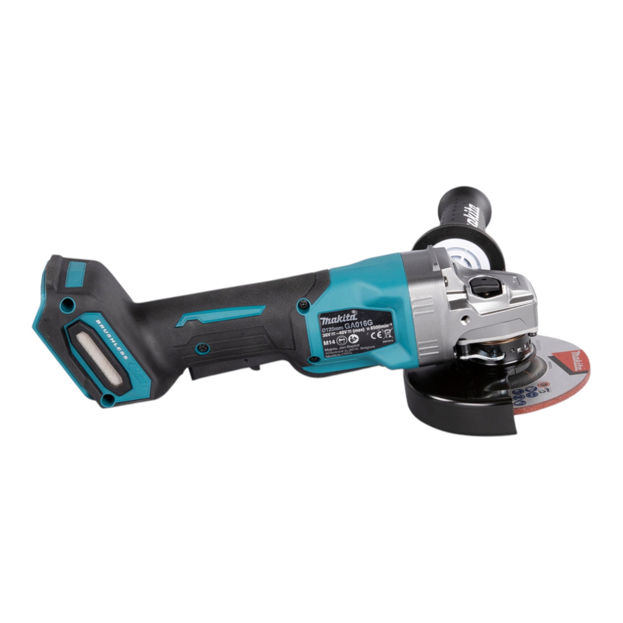 Makita GA 016 GU201 Akku Winkelschleifer 40 V max 125 mm Brushless 2x Akku 4 0 Ah Ladegeraet 4 - toolbrothers