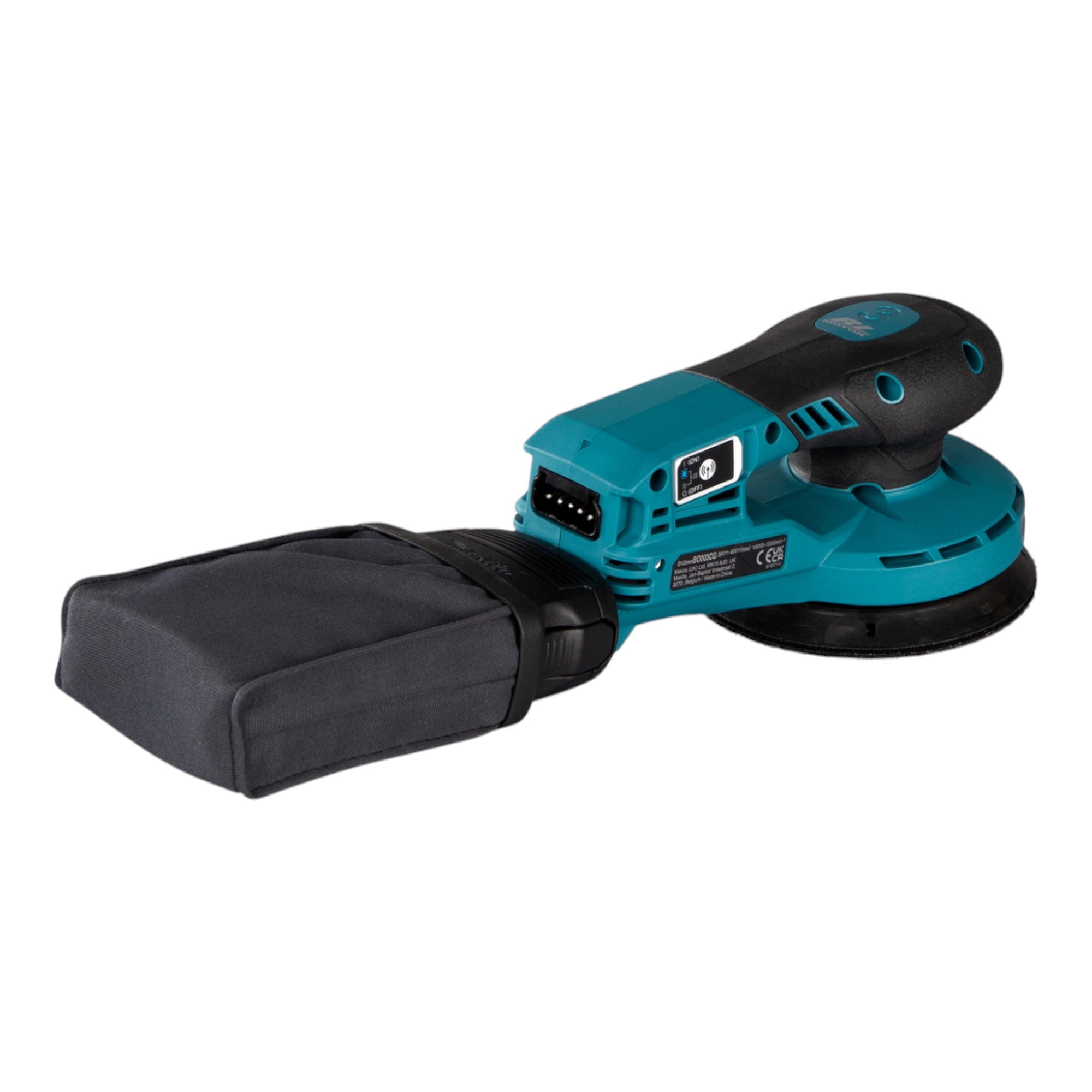 Makita BO 003 CGU101 Akku Exzenterschleifer 40 V max 125 mm 3 0 mm Hub Brushless 1x Akku 4 0 Ah Makpac ohne Ladegeraet 2 - toolbrothers