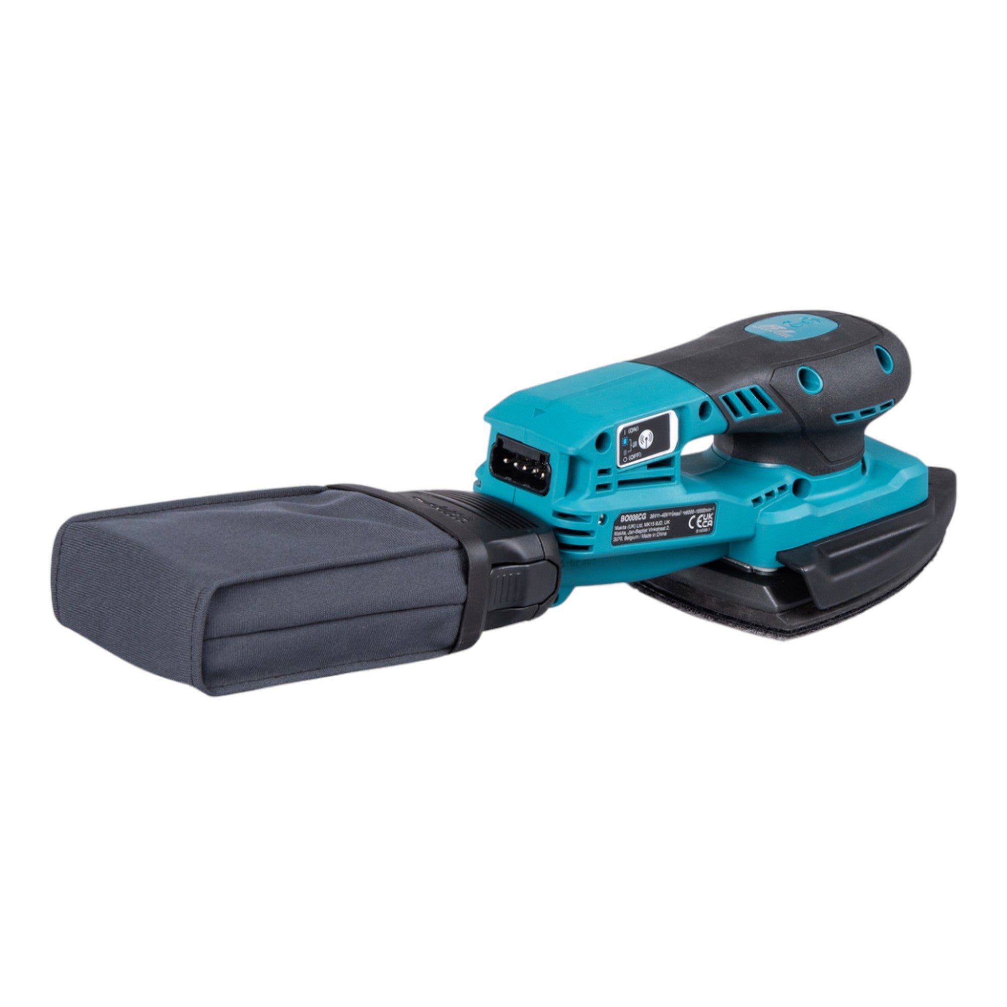 Makita BO 006 CGU101 Akku Deltaschleifer 40 V max 100 x 150 mm 3 0 mm Hub Brushless 1x Akku 4 0 Ah Ladegeraet 2 - toolbrothers