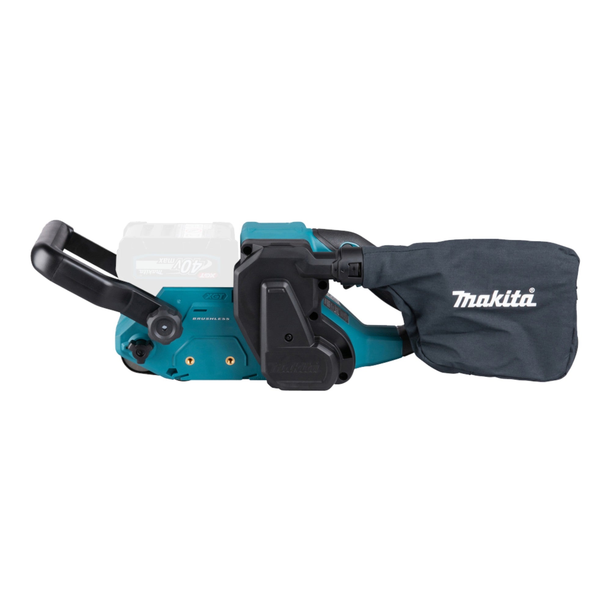 Makita BS 001 GU101 Akku Bandschleifer 40 V max 76 x 533 mm Brushless 1x Akku 4 0 Ah Ladegeraet 1 - toolbrothers