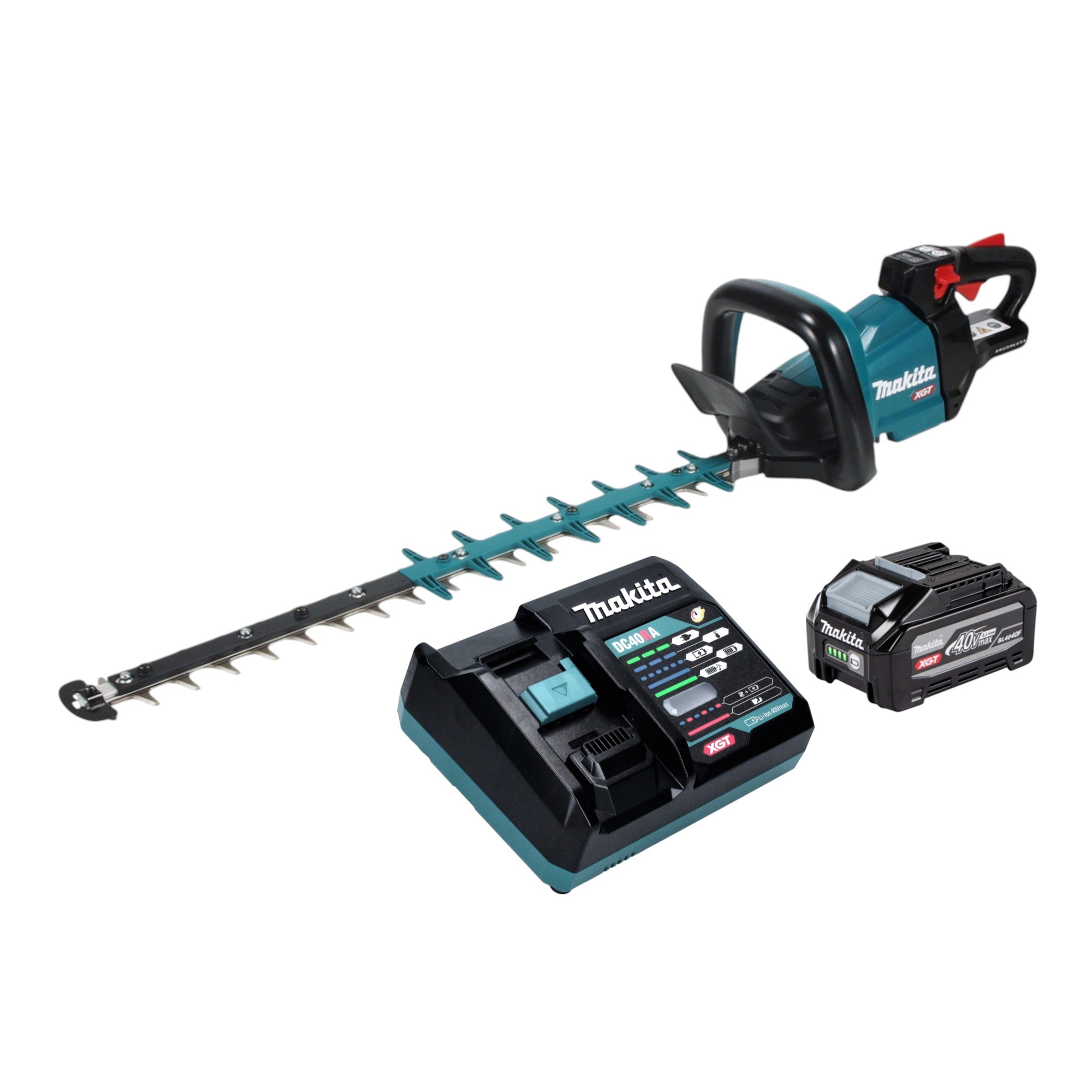 Makita UH 004 GU101 Akku Heckenschere 40 V max 60 cm Brushless 1x Akku 4 0 Ah Ladegeraet 0 - toolbrothers