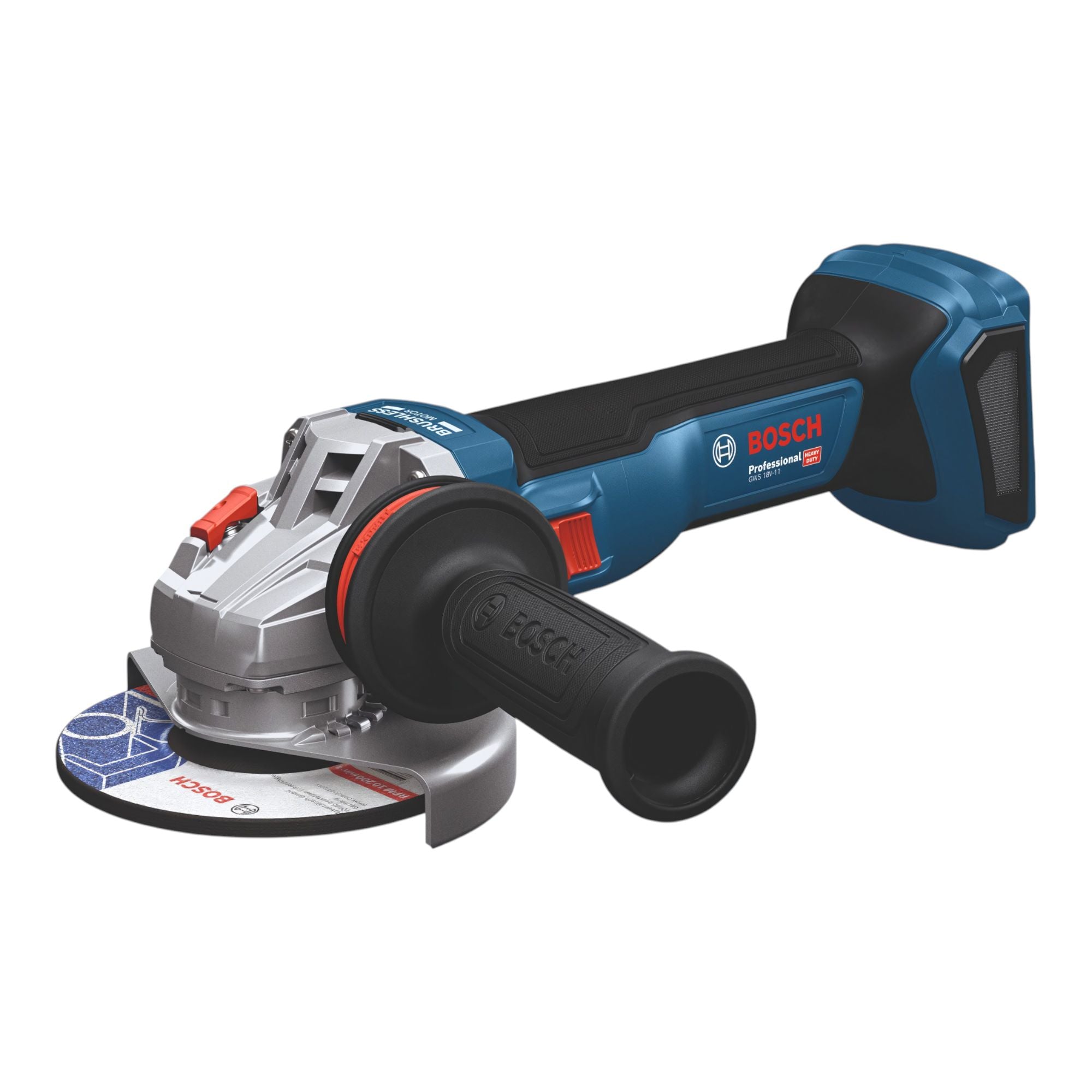 Bosch GWS 18V 11 Professional Akku Winkelschleifer 18 V 125 mm Brushless 1x ProCORE Akku 8 0 Ah Ladegeraet L Boxx 1 - toolbrothers