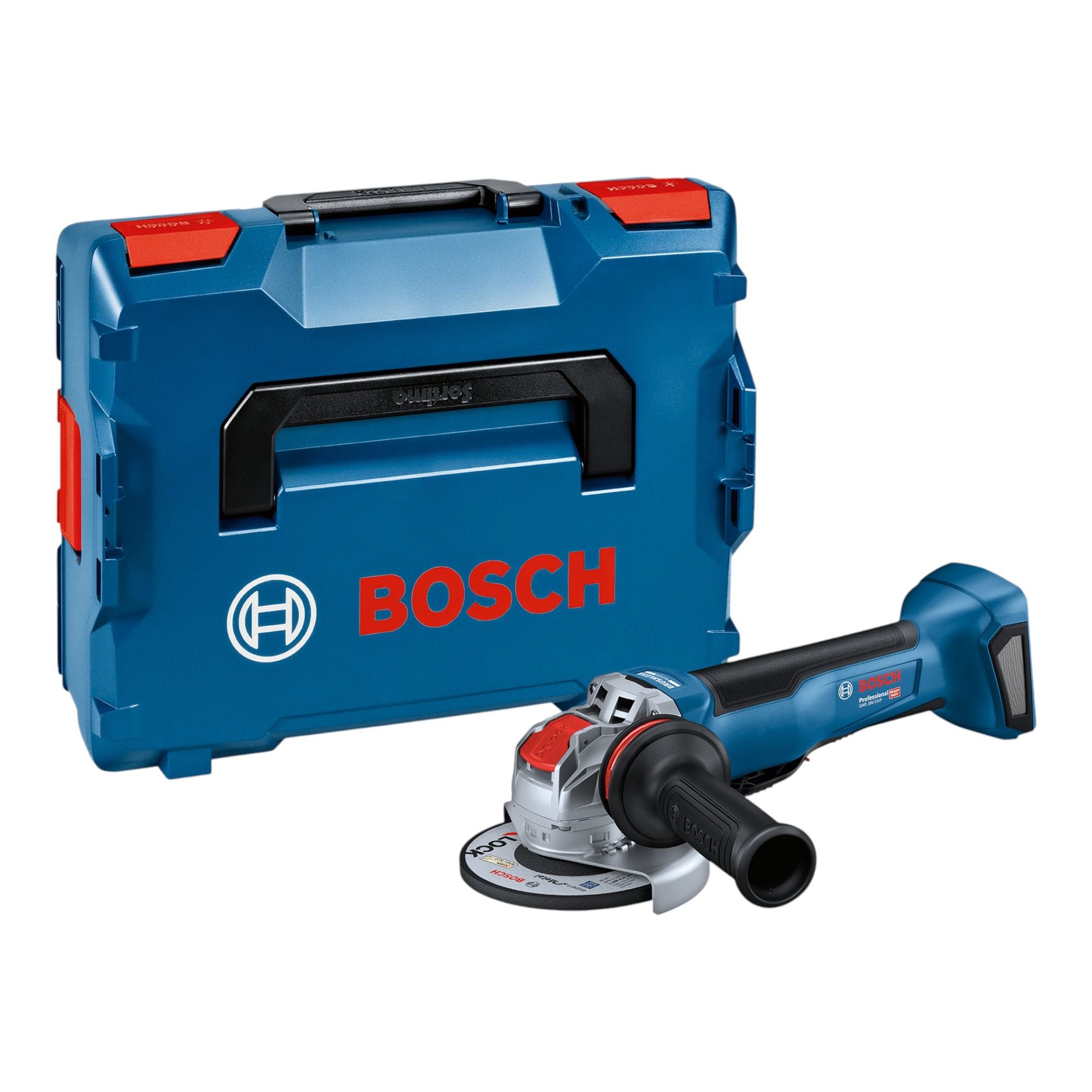Bosch GWX 18V 10 P Professional Akku Winkelschleifer 18 V 125 mm X LOCK Brushless 06019J4201 L Boxx ohne Akku ohne Ladegeraet 0 - toolbrothers