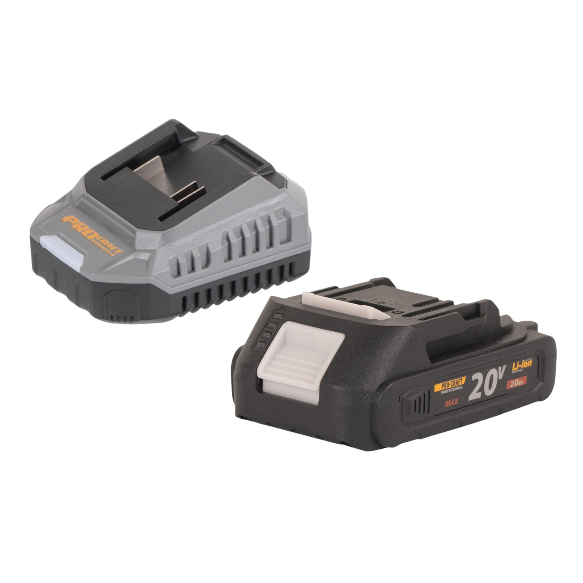 Procraft Industrial HD20B BB C Akku Kombihammer 20 V 5 J SDS plus Brushless 1x Akku 2 0 Ah Ladegeraet Koffer 2 - toolbrothers