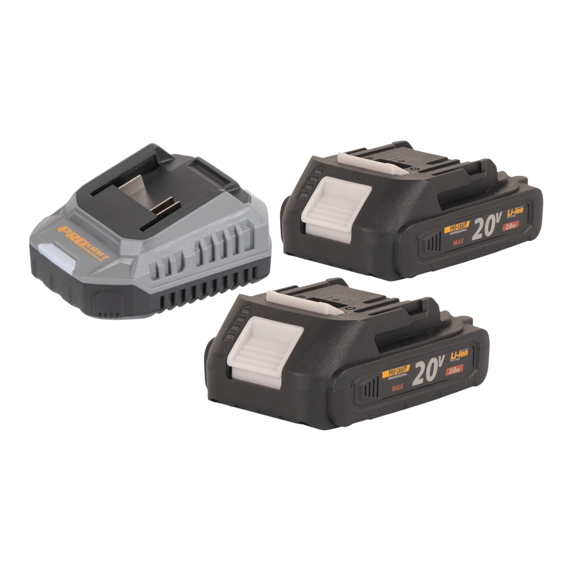 Procraft PCA16 BB Mini Akku Universalsaege 20 V 85 mm Brushless 2x Akku 2 0 Ah Ladegeraet 2 - toolbrothers
