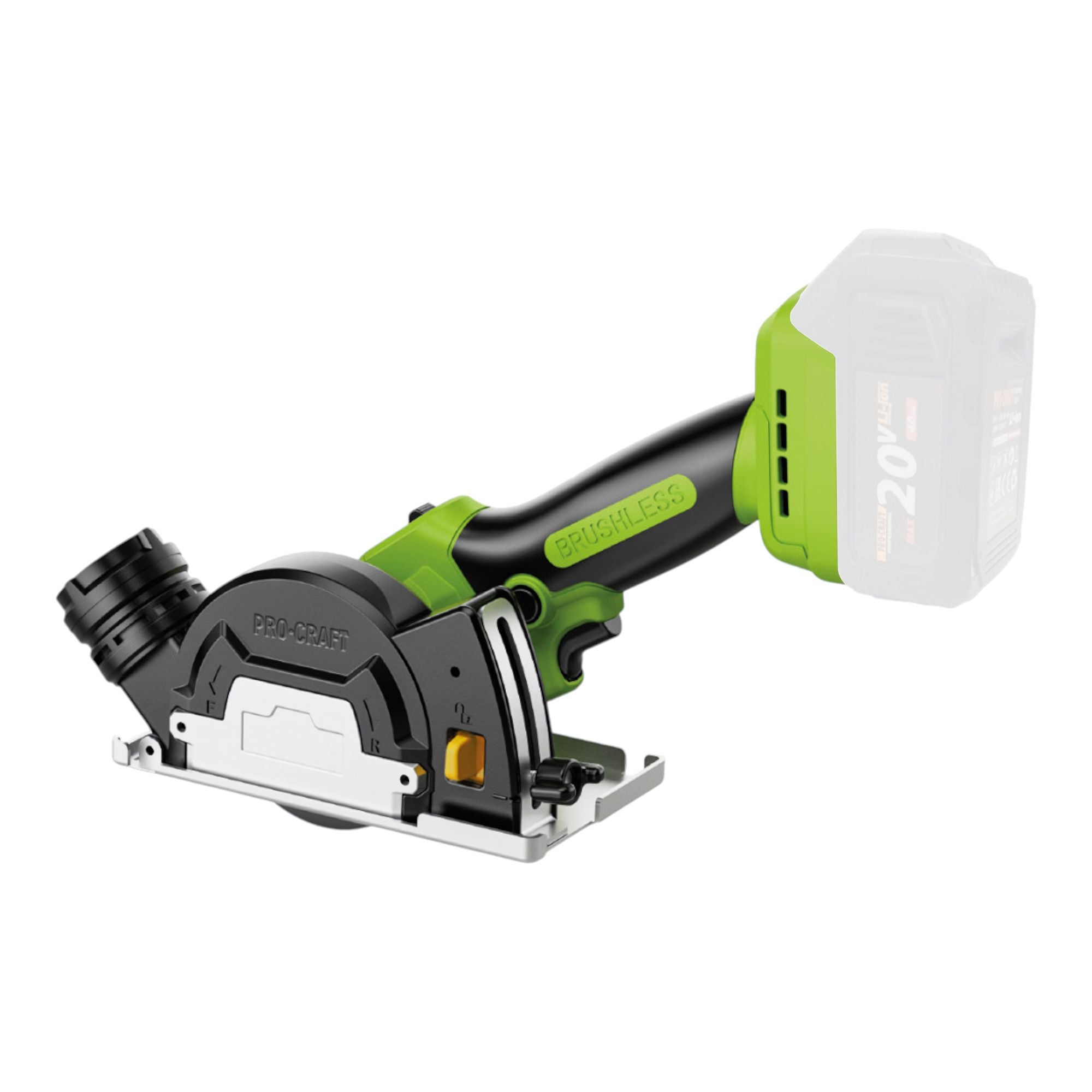 Procraft PCA16 BB Mini Akku Universalsaege 20 V 85 mm Brushless 2x Akku 4 0 Ah Ladegeraet 1 - toolbrothers