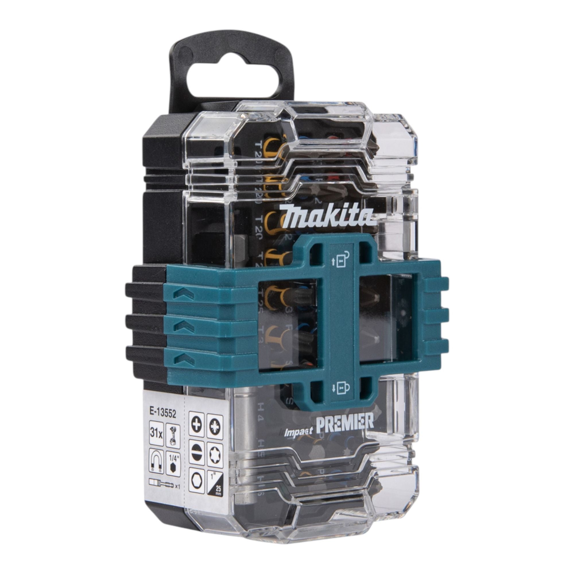 Makita E 13552 Impact Premier Torsion Bit Set 31 tlg Bithalter 2 - toolbrothers
