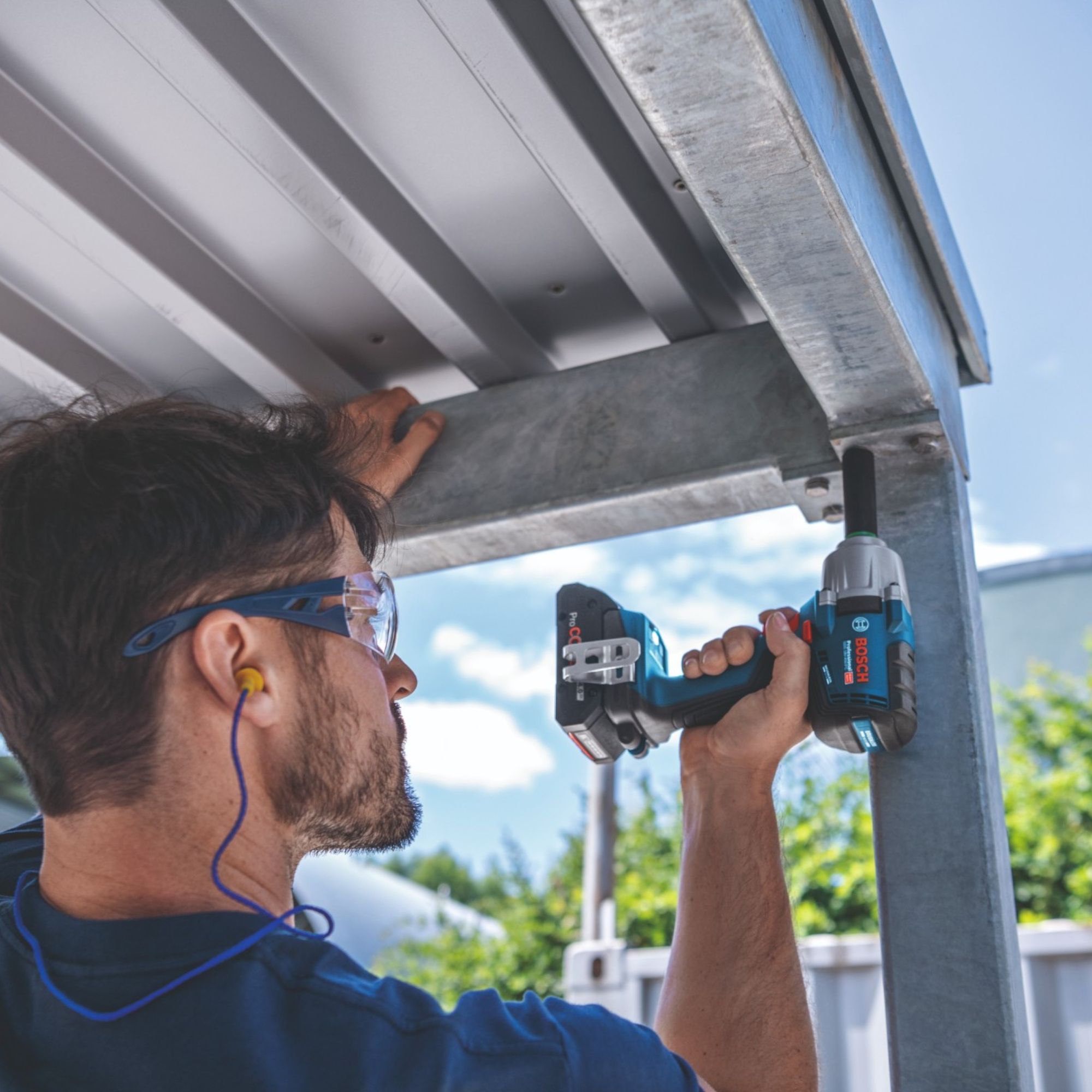 Bosch GDS 18V 450 PC Professional Akku Schlagschrauber 18 V 450 Nm 1 2 Brushless 1x ProCORE Akku 4 0 Ah Ladegeraet 3 - toolbrothers