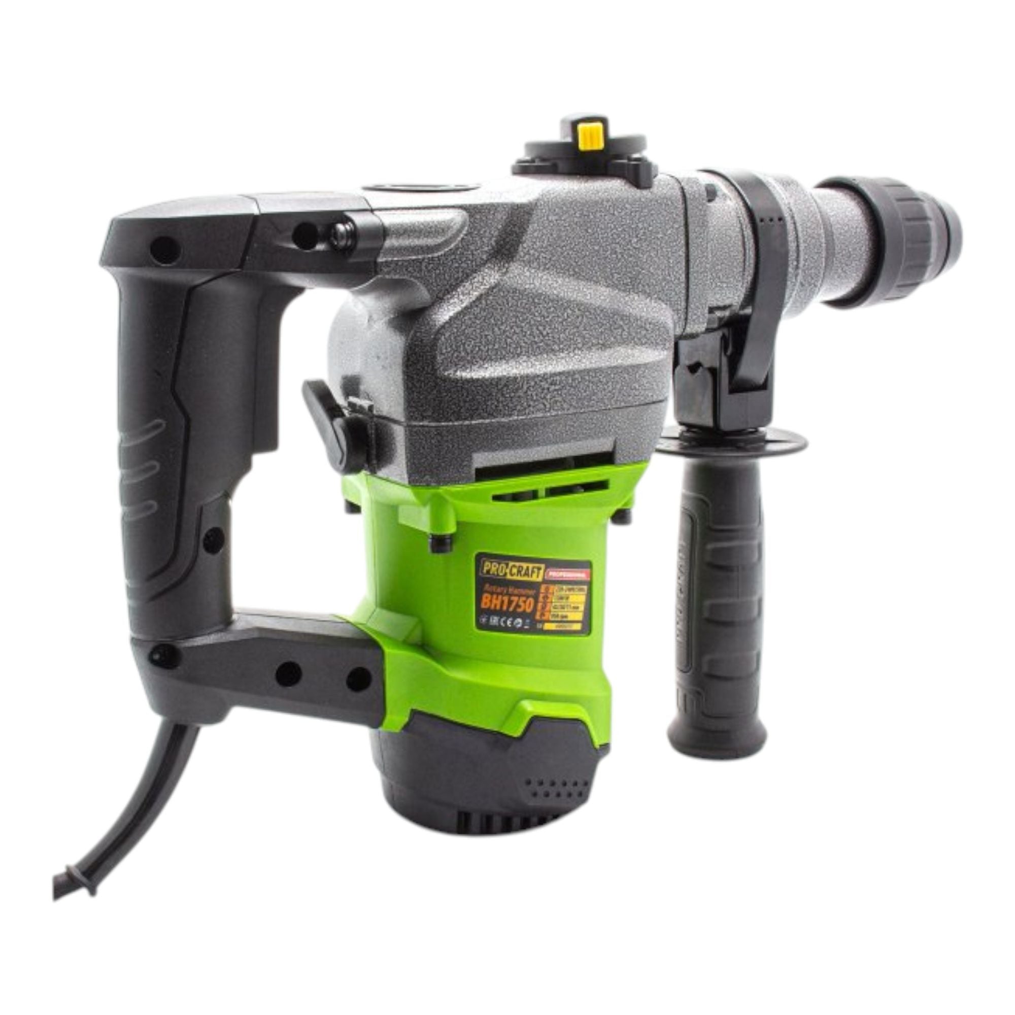 Procraft BH1750 Bohr und Meisselhammer 1200 Watt 4 5 J SDS plus Koffer 4 - toolbrothers
