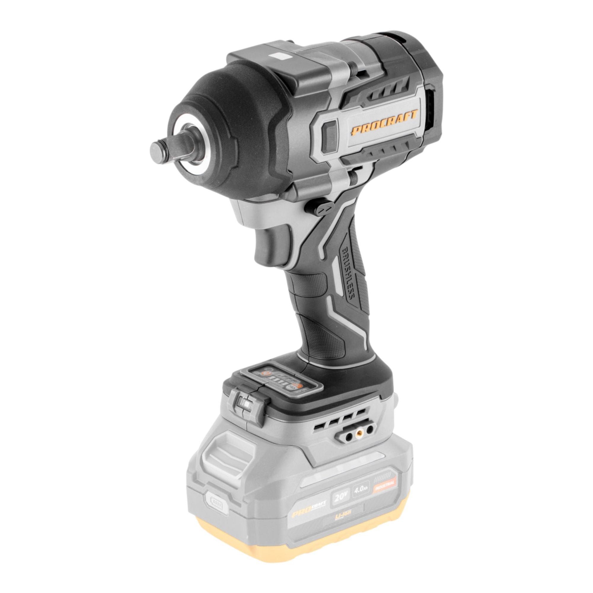 ProCraft Industrial IW850A BB Akku Schlagschrauber 20 V 850 Nm 1 2 Brushless 2x Akku 4 0 Ah Ladegeraet RHINO Toolcase 1 - toolbrothers
