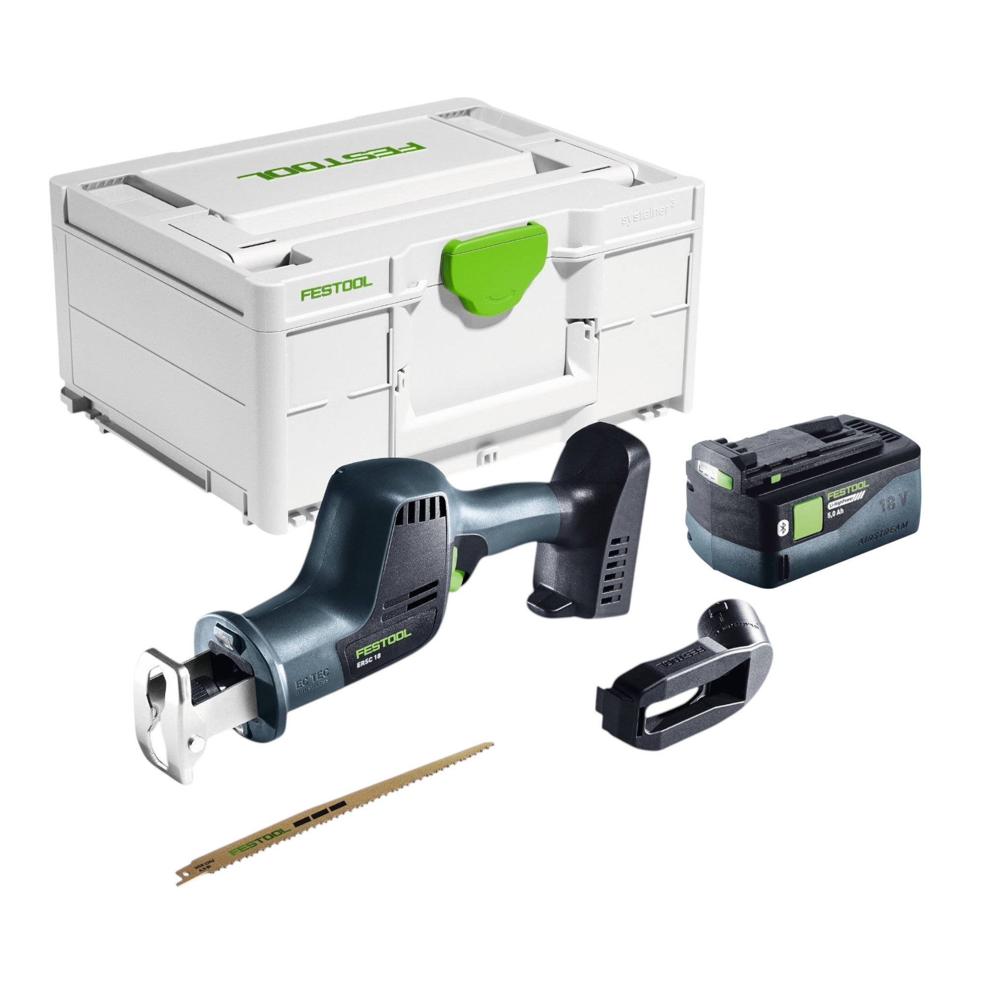 Festool ERSC 18 EB Basic Akku Saebelsaege 18 V 210 mm 1x Akku 5 0 Ah Systainer ohne Ladegeraet 0 - toolbrothers