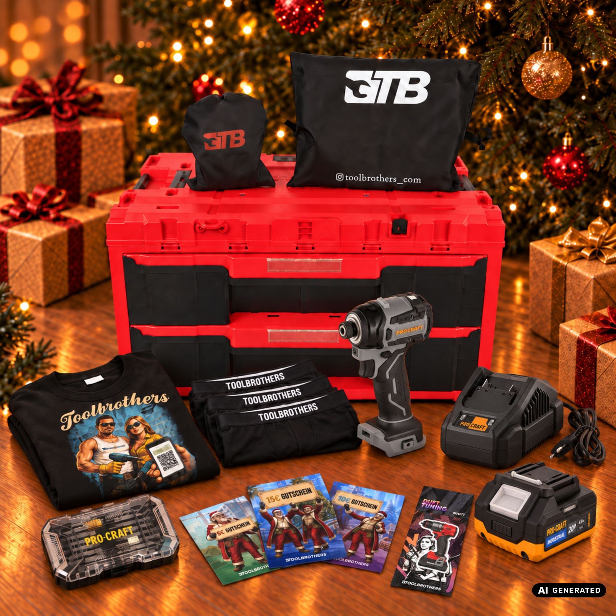 Toolbrothers Powertools Kalender 2026 Procraft Industrial ID20Abb Edition Gr M 0 - toolbrothers
