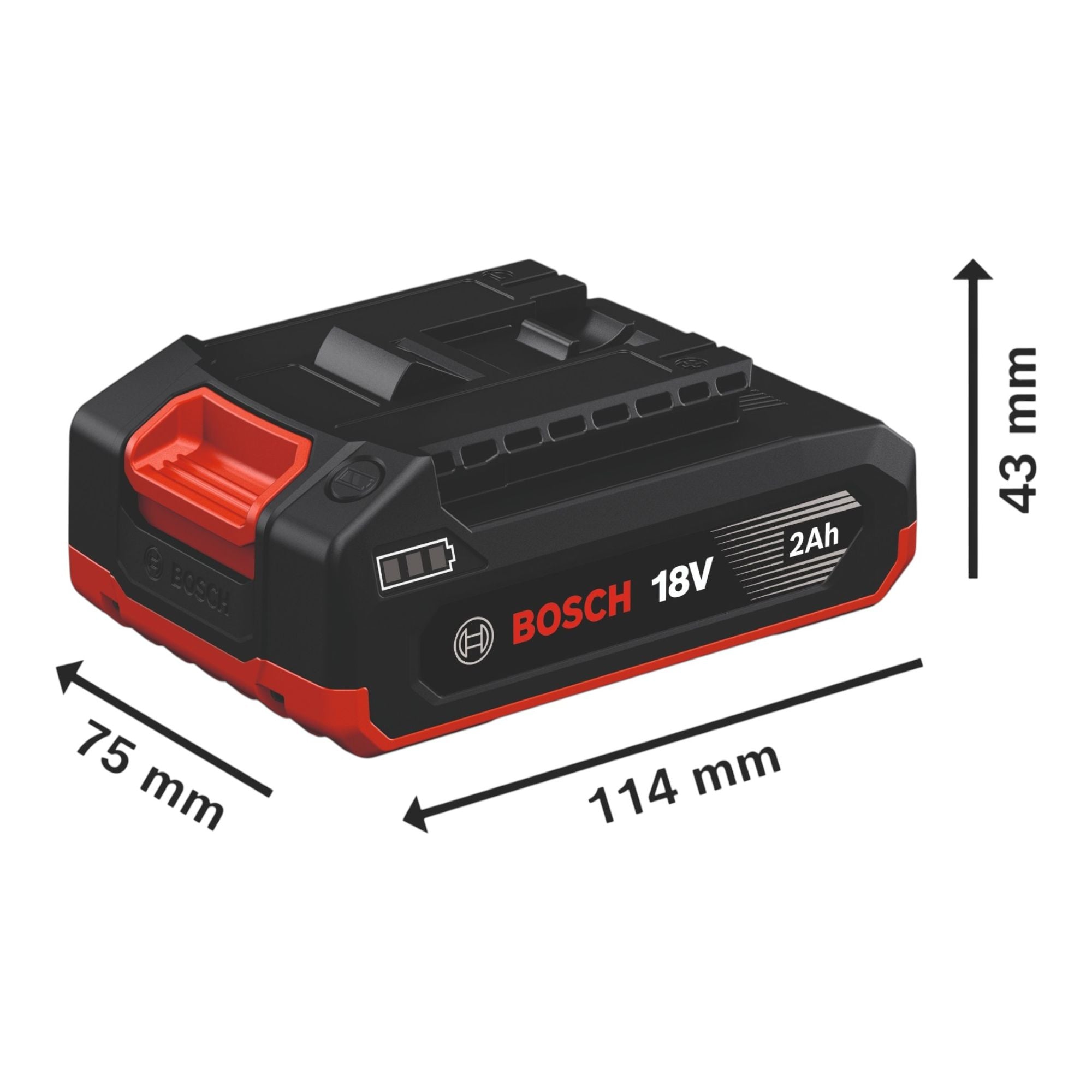 Bosch GBA 18V 20 Professional Akku 18 V 2 0 Ah Li Ion AMPShare 1600A03K19  2 - toolbrothers