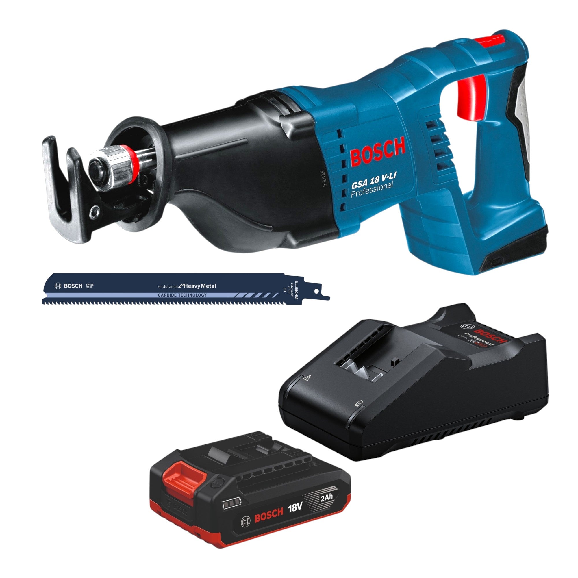Gratis Bosch Carbide Saebelsaegeblatt Bosch GSA 18V LI Akku Saebelsaege 18 V 1x Akku 2 0 Ah Ladegeraet 0 - toolbrothers