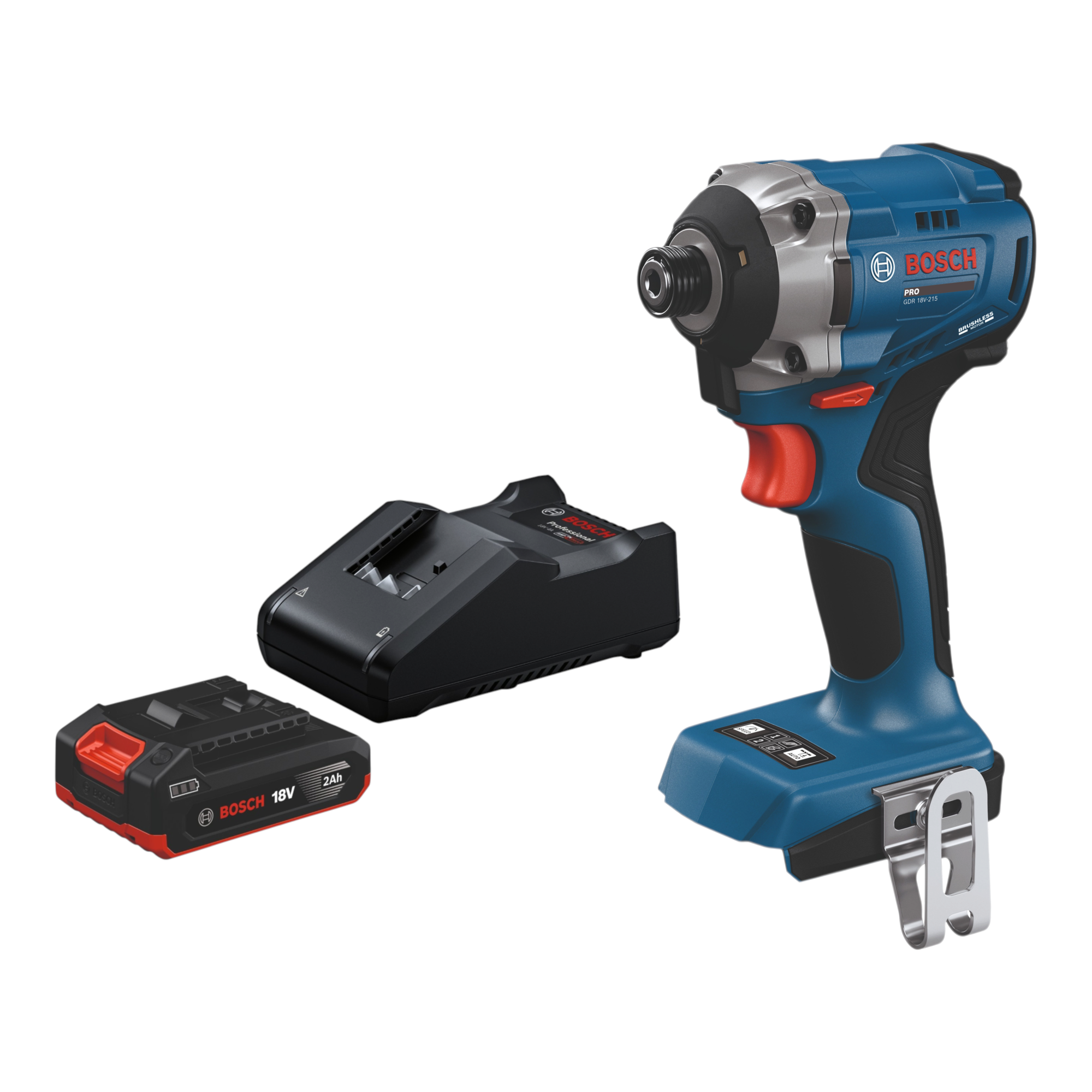 Bosch GDS 18V 330 HC Professional Akku Schlagschrauber 18 V 330 Nm 1 2 Brushless 1x Akku 2 0 Ah Ladegeraet 0 - toolbrothers