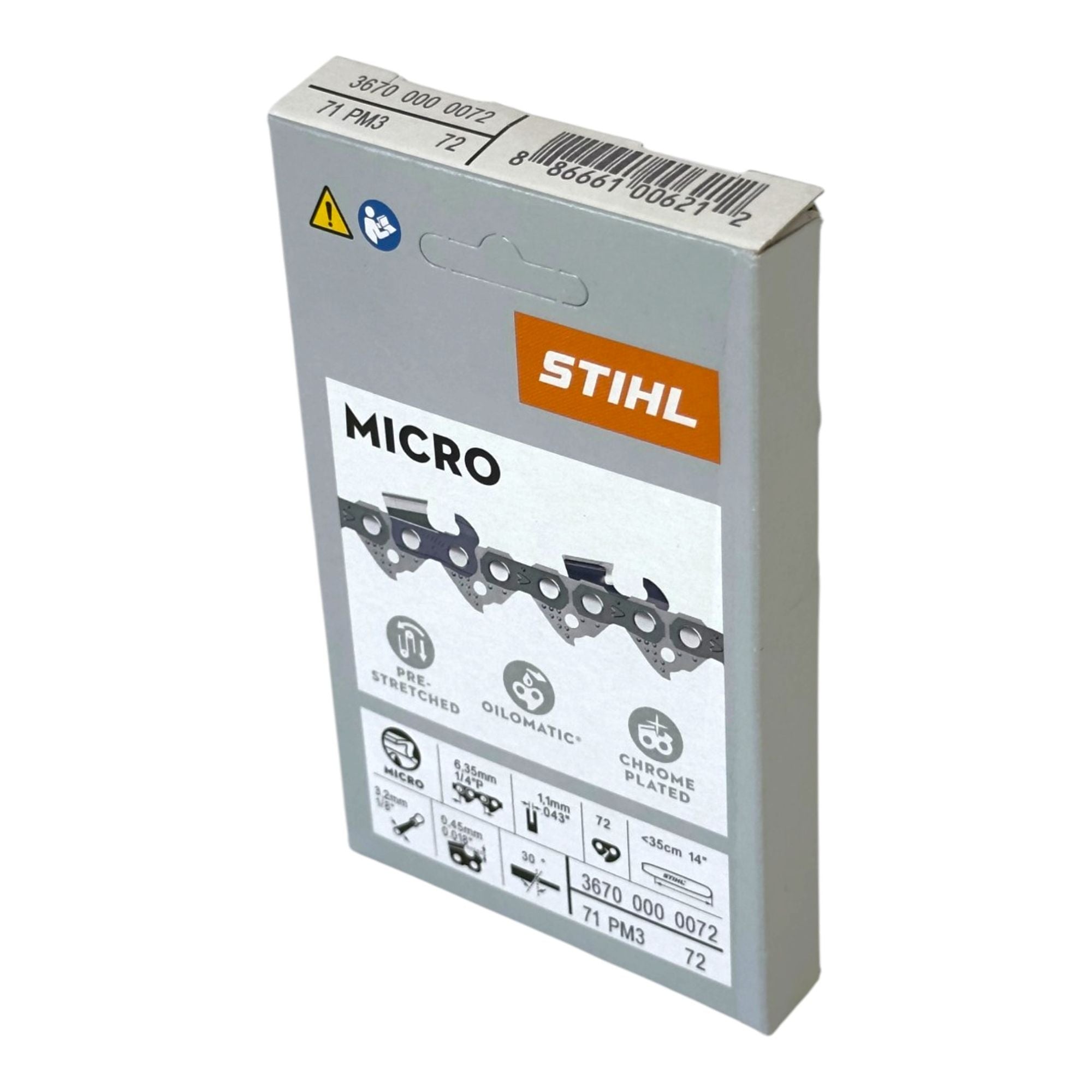 STIHL 3x 1 4 Picco Micro 3 PM3 Saegekette 35 cm 1 4 P 1 1 mm 72 TG 3x 36700000072  1 - toolbrothers