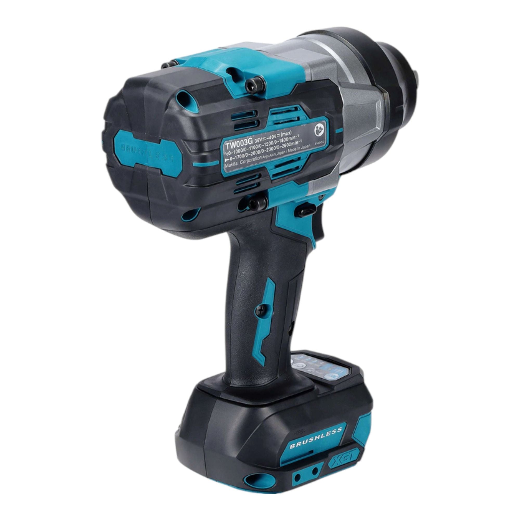 Makita TW 003 GM101 Akku Schlagschrauber 40 V max 1360 Nm 1 2 Brushless 1x Akku 4 0 Ah Ladegeraet 2 - toolbrothers