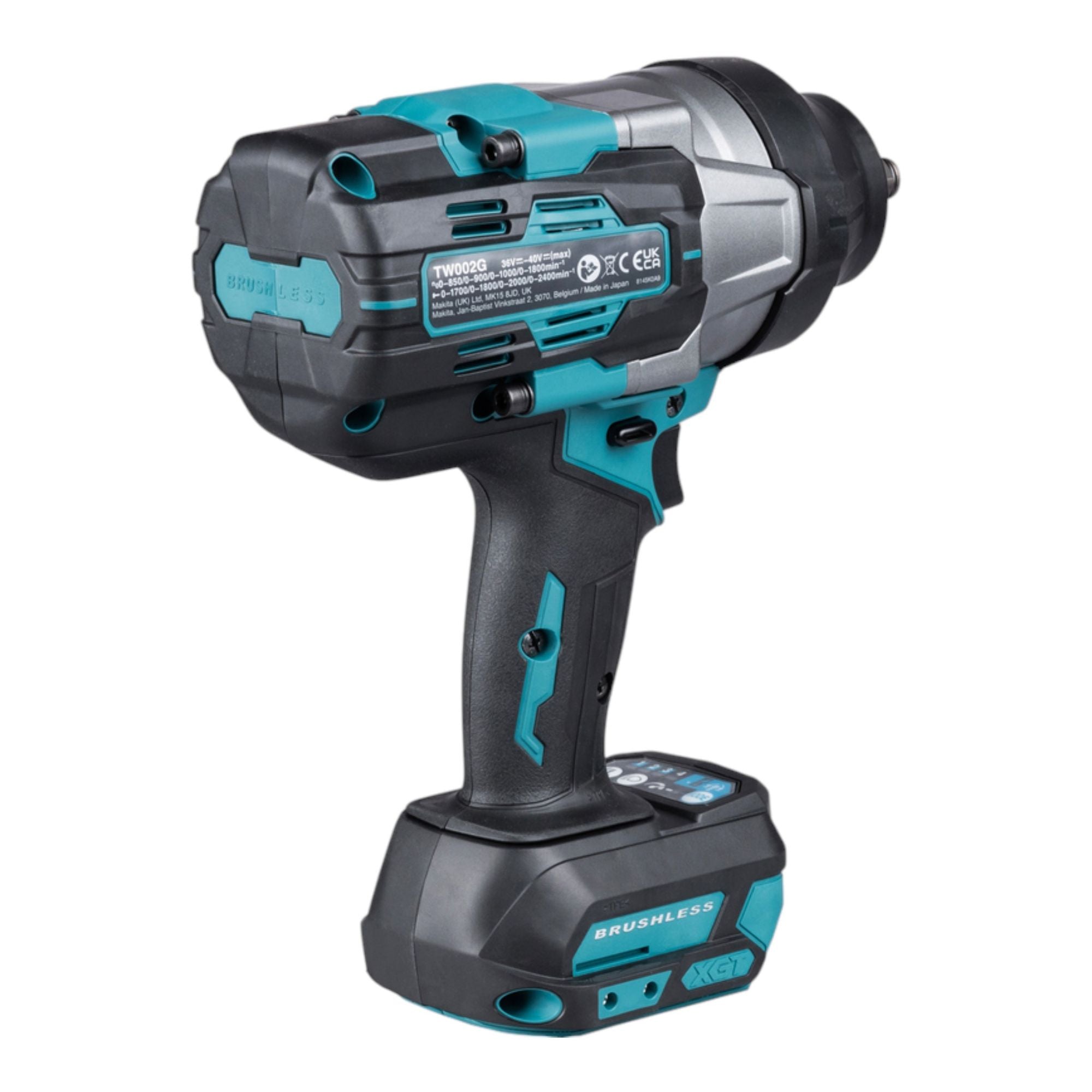 Makita TW 002 GD1 Akku Schlagschrauber 40 V max 2200 Nm 1 2 Brushless 1x Akku 2 5 Ah ohne Ladegeraet 2 - toolbrothers