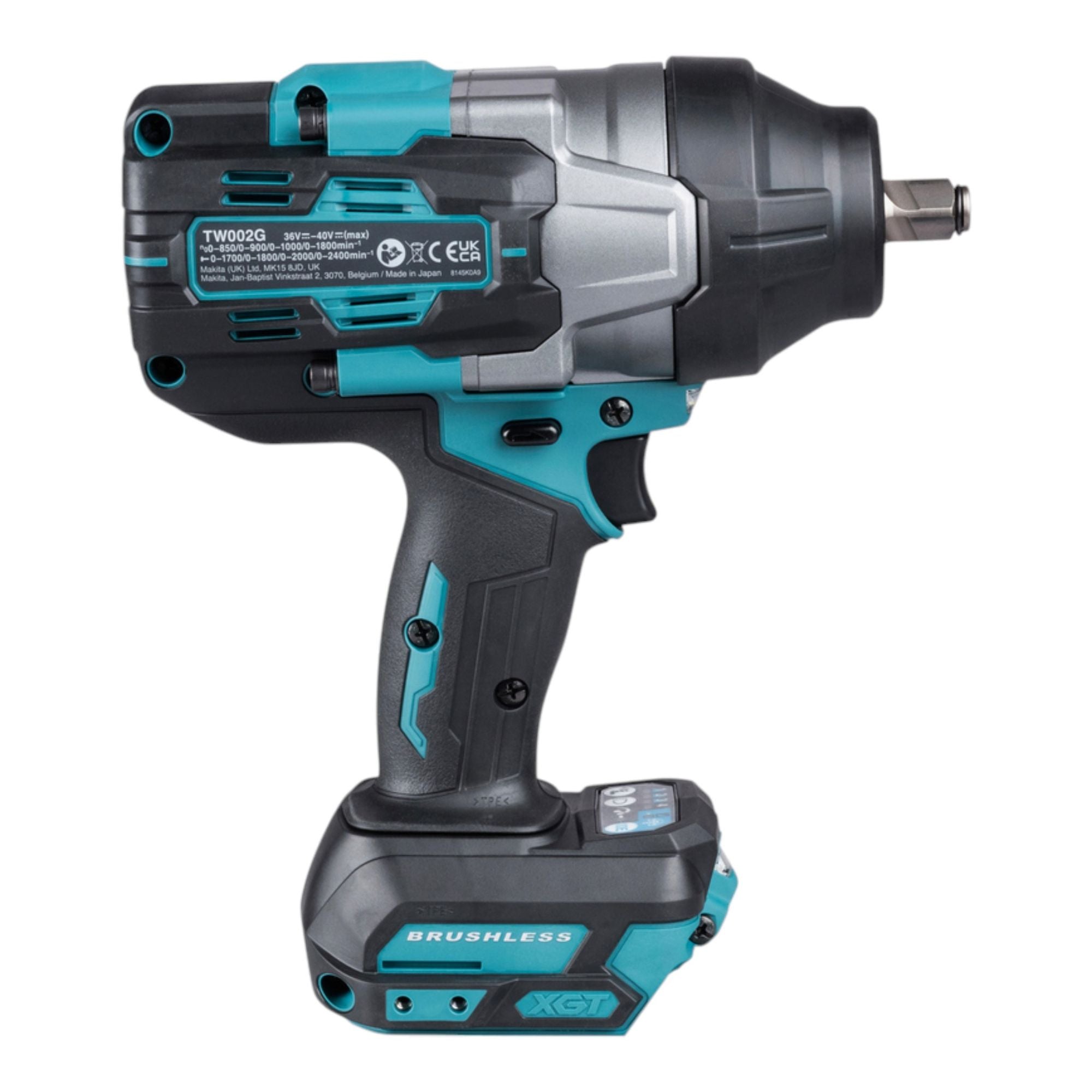 Makita TW 002 GU1 Akku Schlagschrauber 40 V max 2200 Nm 1 2 Brushless 1x Akku 4 0 Ah ohne Ladegeraet 4 - toolbrothers