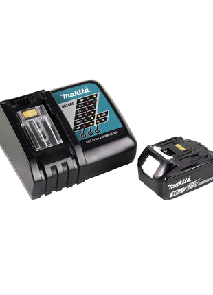 Makita DTW 450 RT1 18V Akku Schlagschrauber 1/2“ 440Nm 18V + 1x Akku 5,0Ah + Schnellladegerät + Steckschlüssel Nuss Set 9 tlg. + Verlängerung 150mm - ohne Koffer - Toolbrothers