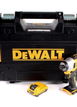 DeWalt DCF 801 NT Akku Schlagschrauber 12V 163Nm 1/4" Brushless + 1x Akku 2,0Ah + TSTAK - ohne Ladegerät - Toolbrothers