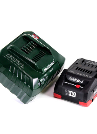 Metabo Akku Basis Set 18V mit 1x Akku LiHD 4,0Ah ( 625367000 ) + Ladegerät ASC 55 ( 627044000 ) Folgemodell vom ASC 30-36 - Toolbrothers