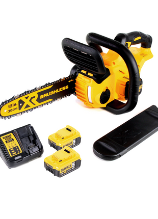 DeWalt DCM 565 P2 Akku Kettensäge 18V + 2x Akku 5,0 Ah + Ladegerät - Toolbrothers