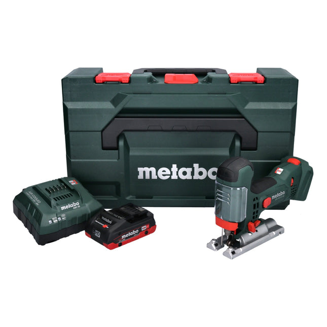 Metabo STA 18 LTX 100 Akku Stichsäge 18 V + 1x Akku 4,0 Ah + Ladegerät + metaBOX - Toolbrothers