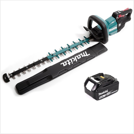 Makita DUH 601 T1 Akku Heckenschere 18V 60cm Brushless + 1x Akku 5,0Ah - ohne Ladegerät - Toolbrothers