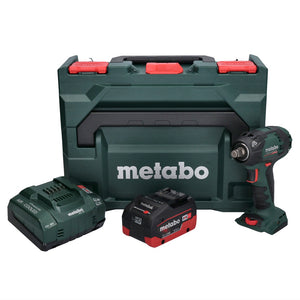 Metabo SSW 18 LTX 300 BL Visseuse à chocs sans fil 300Nm 1/2" 18V Brushless + 1x Batterie 5,5Ah + Chargeur + Coffret - (602395840)